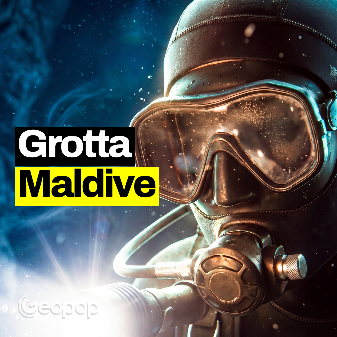 375 - Dentro la grotta Devana Kandu alle Maldive: come si è formata e perché è così complessa