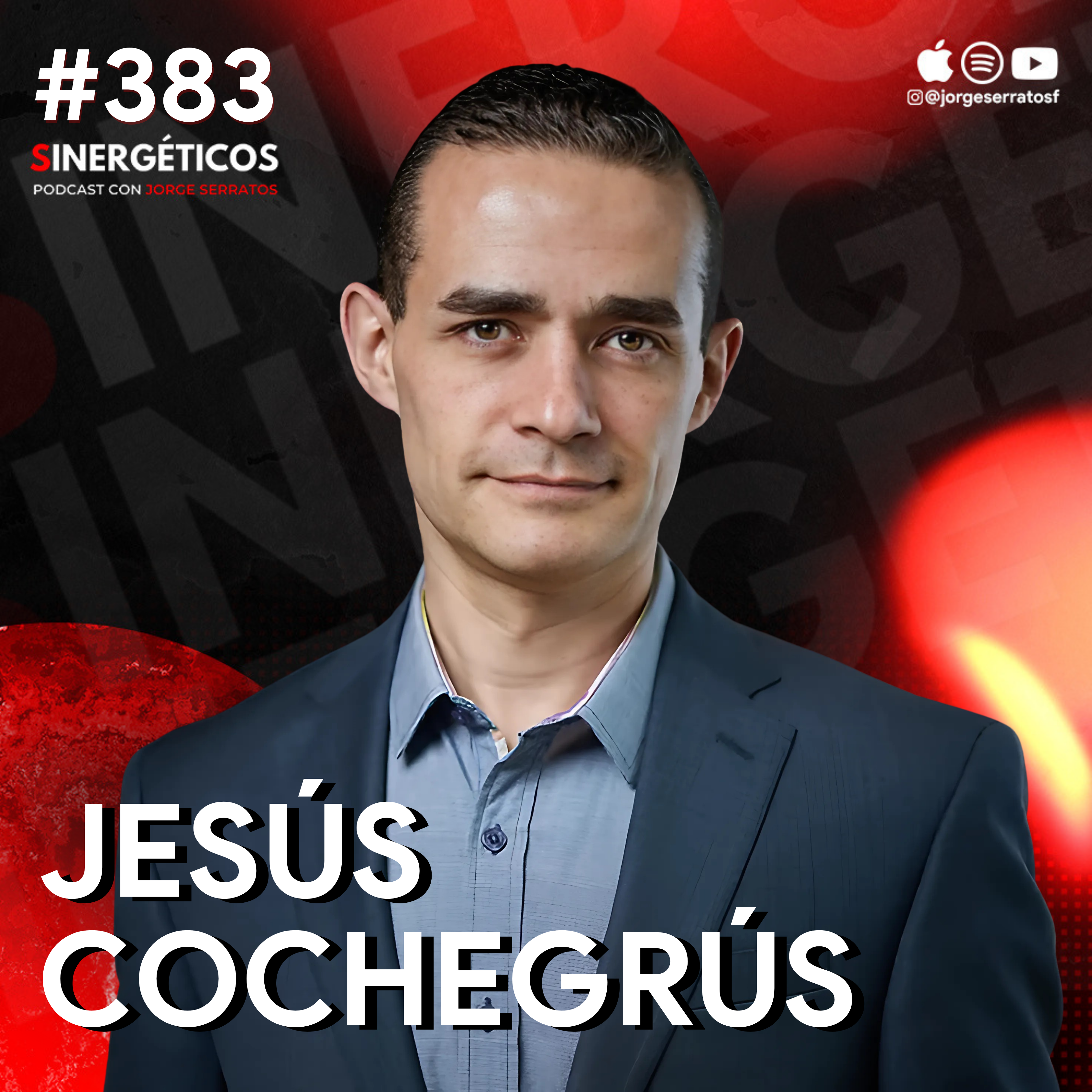 ¡RETOMA EL CONTROL! Salva tu vida y deja de vivir como espectador | Jesús Cochegrús | #383 SINERGÉTICOS