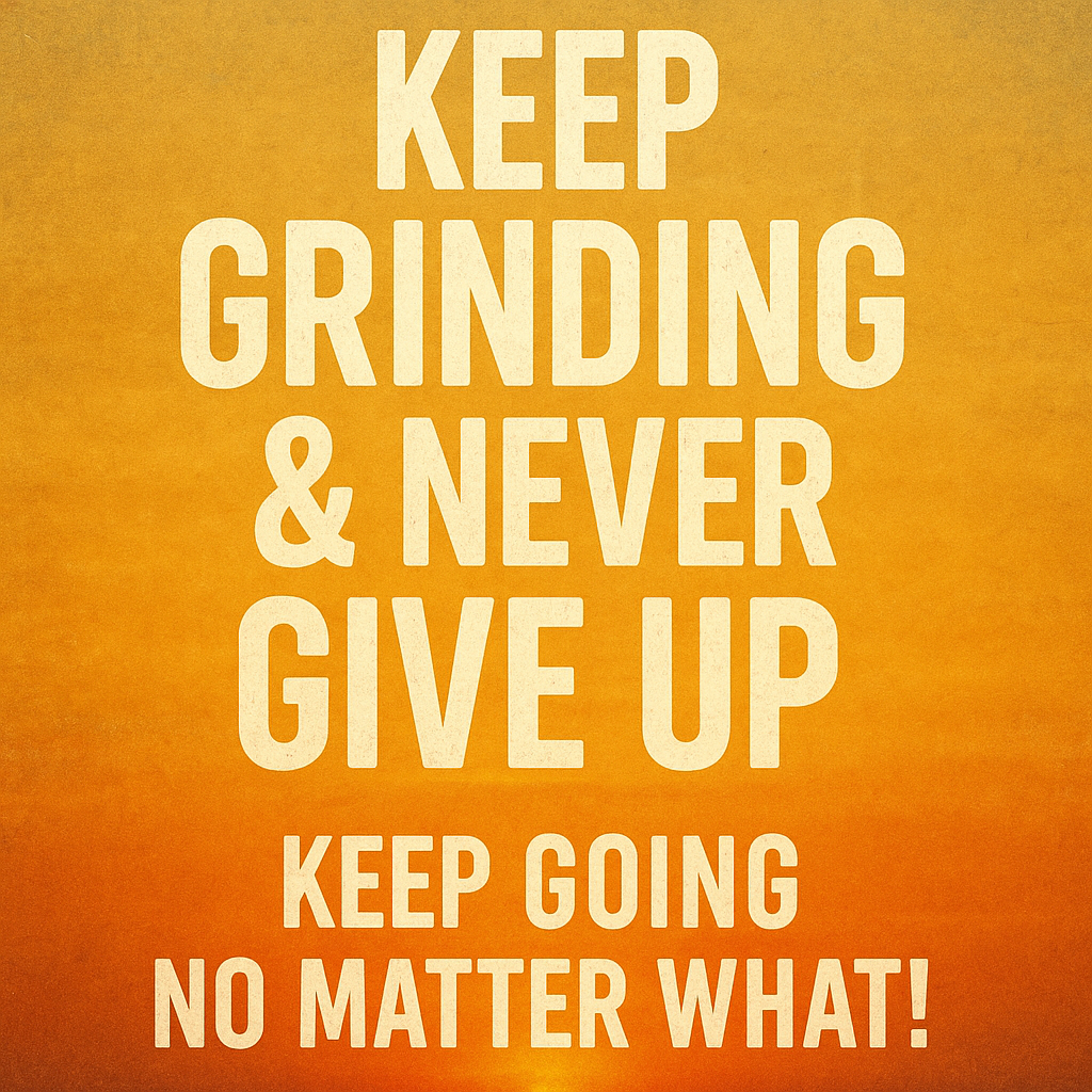 KEEP GRINDING & NEVER GIVE UP (Keep Going No Matter What!) | Morning Motivation