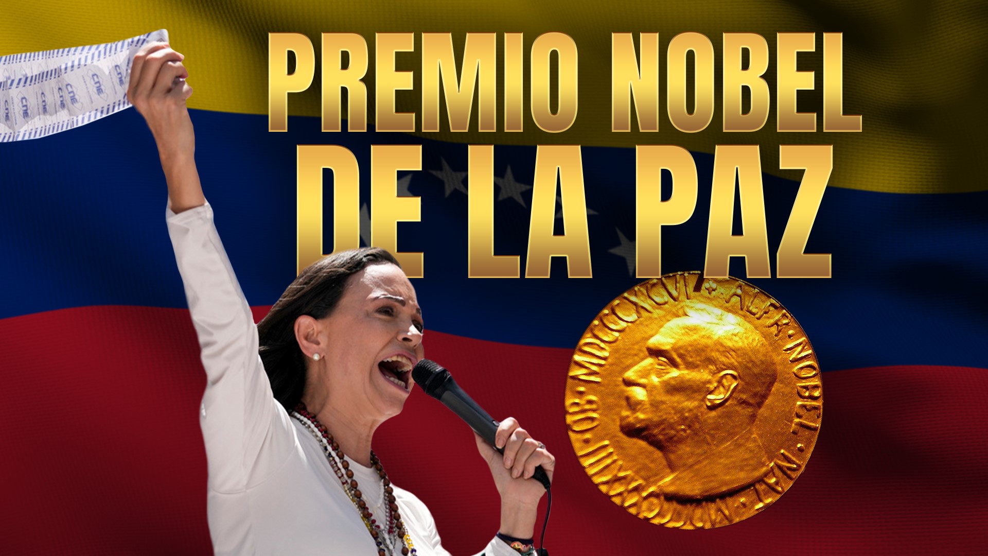 María Corina y su Premio Nobel de la paz