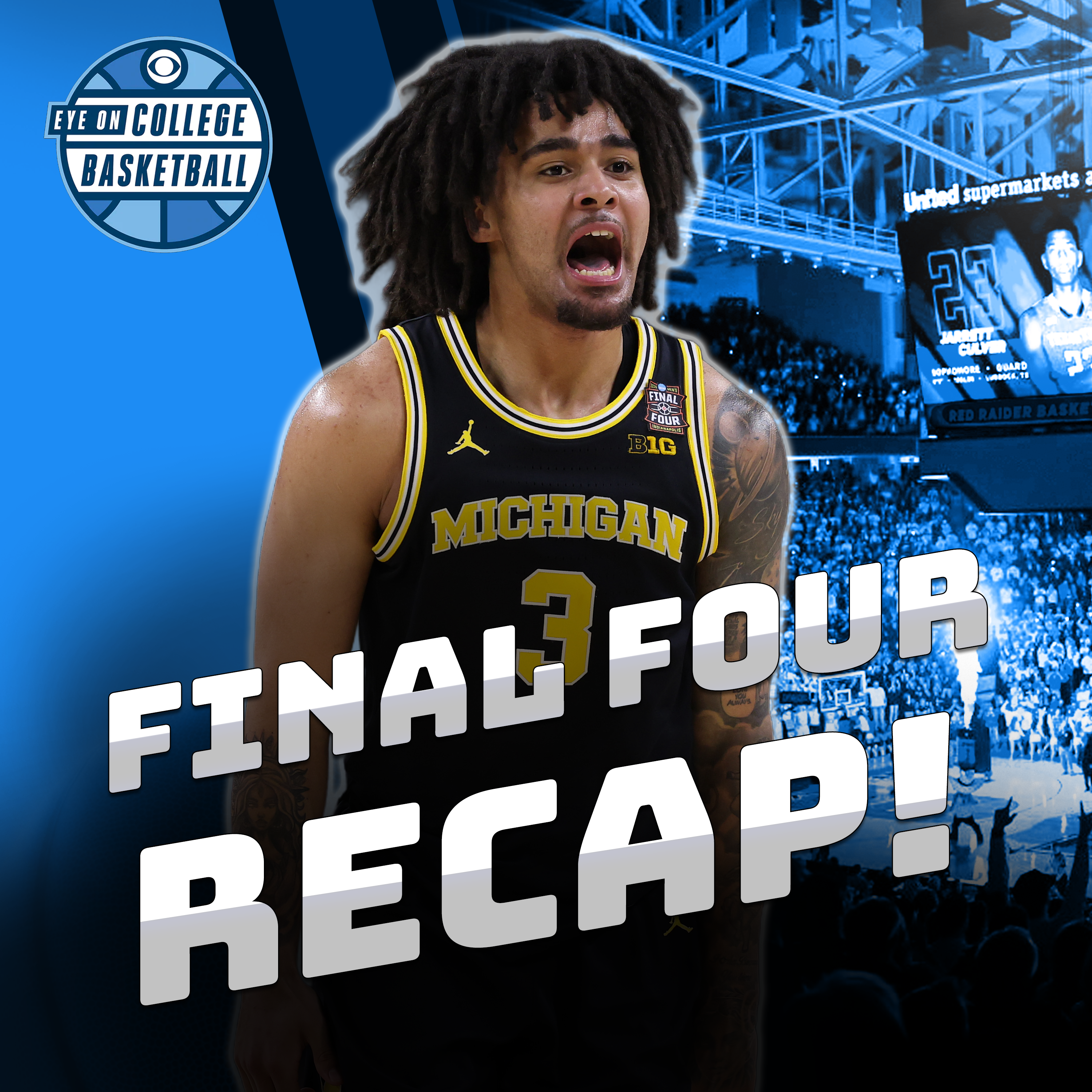 FINAL FOUR REACTION: Michigan mutilates Arizona 😱 UConn wins a grinder over Illinois
