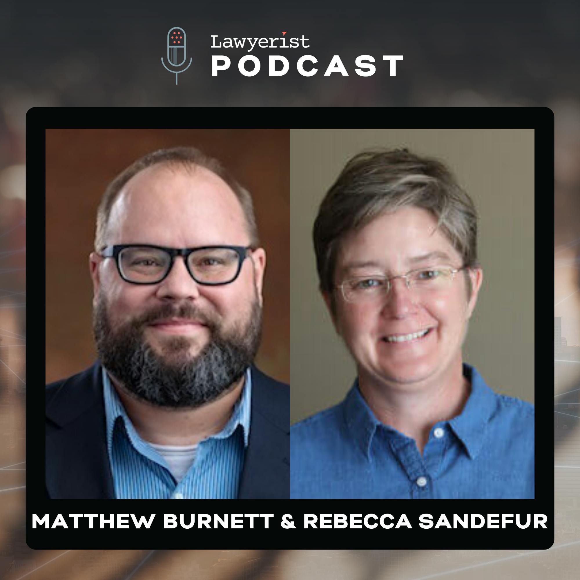 Community-Based Legal Solutions for Everyday Problems, with Rebecca Sandefur & Matthew Burnett Community-Based Legal Solutions for Everyday Problems, with Rebecca Sandefur & Matthew Burnett