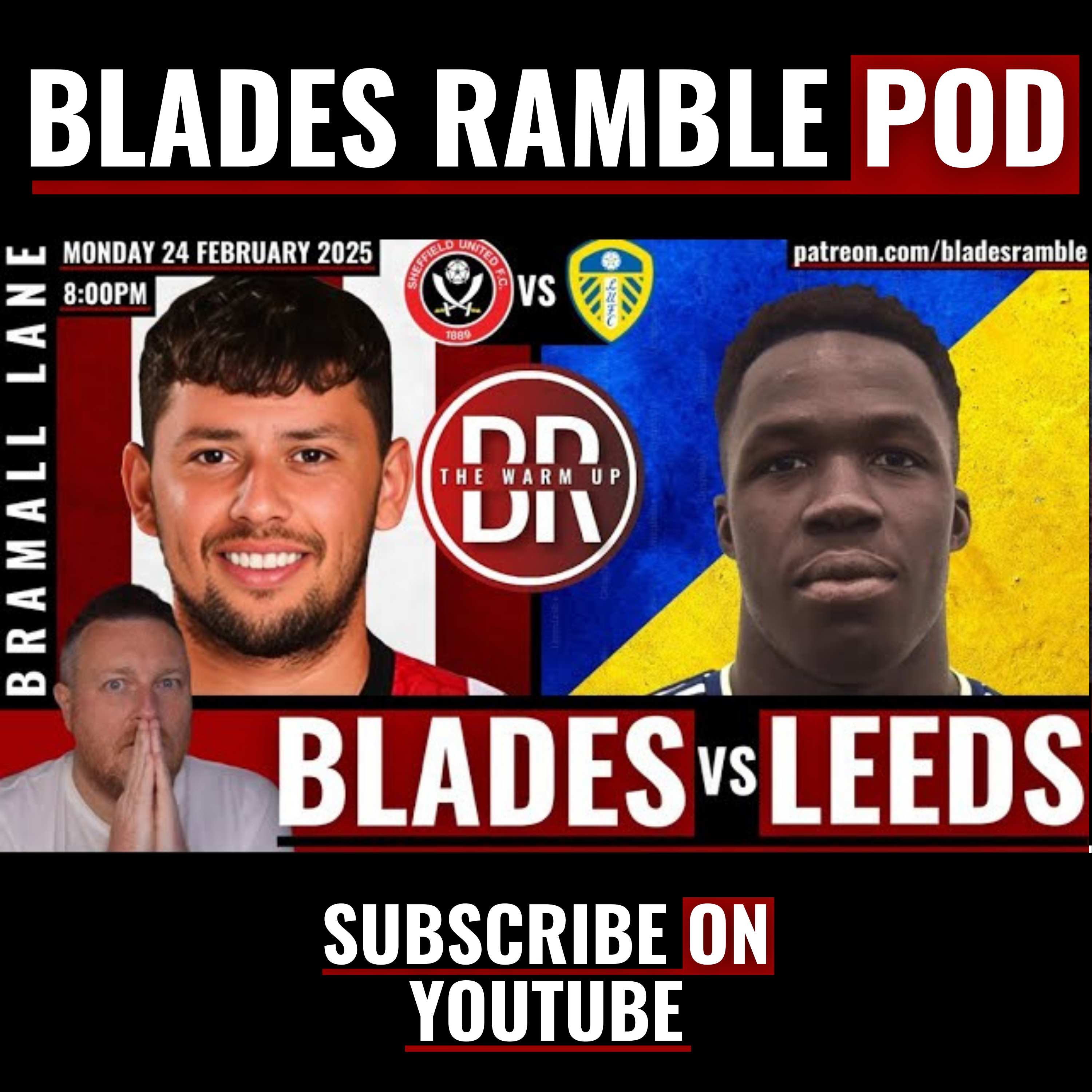 THE BIG ONE!! | BLADES vs LEEDS! | THE WARM UP