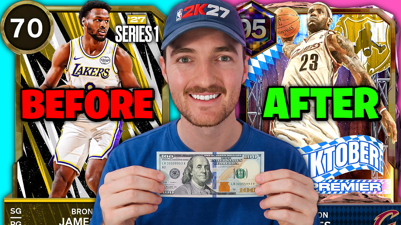 I Spent $100 REBUILDING a Subscriber’s MyTEAM on NBA 2K27