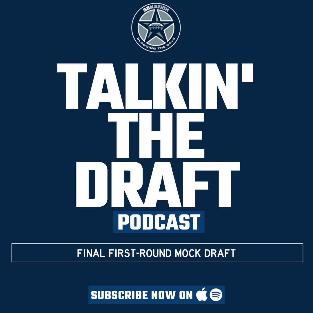 Talkin' The Draft: Final First-Round Mock Draft