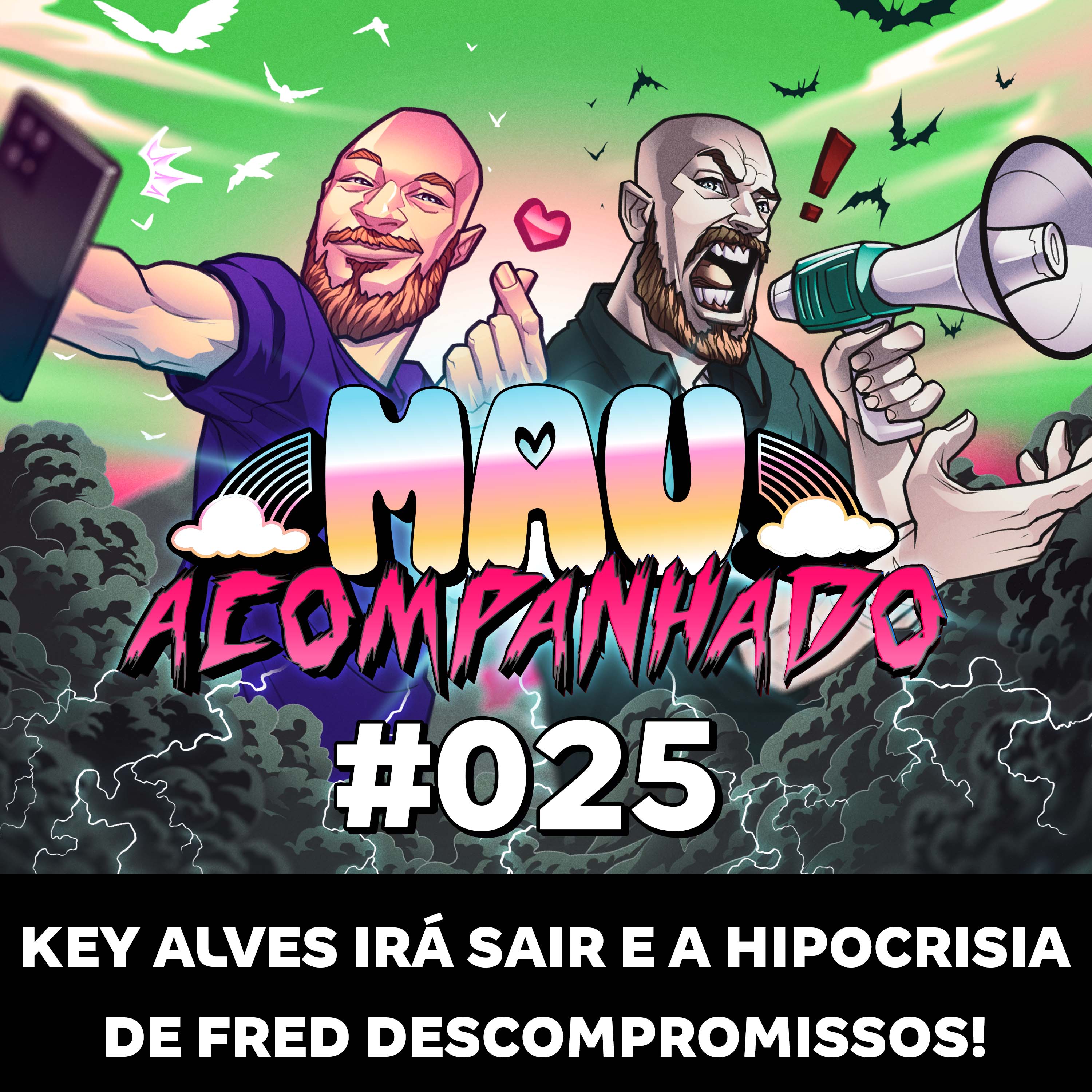 Vou Te Contar 25 - Key Alves irá sair e a hipocrisia de Fred Descompromissos! episode artwork