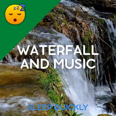 😴💧🎵 SLEEP with Small WATERFALL and MUSIC episode artwork
