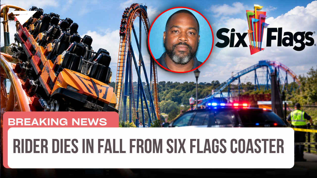 Rider Dies in Fall from Six Flags Coaster, Breaking News