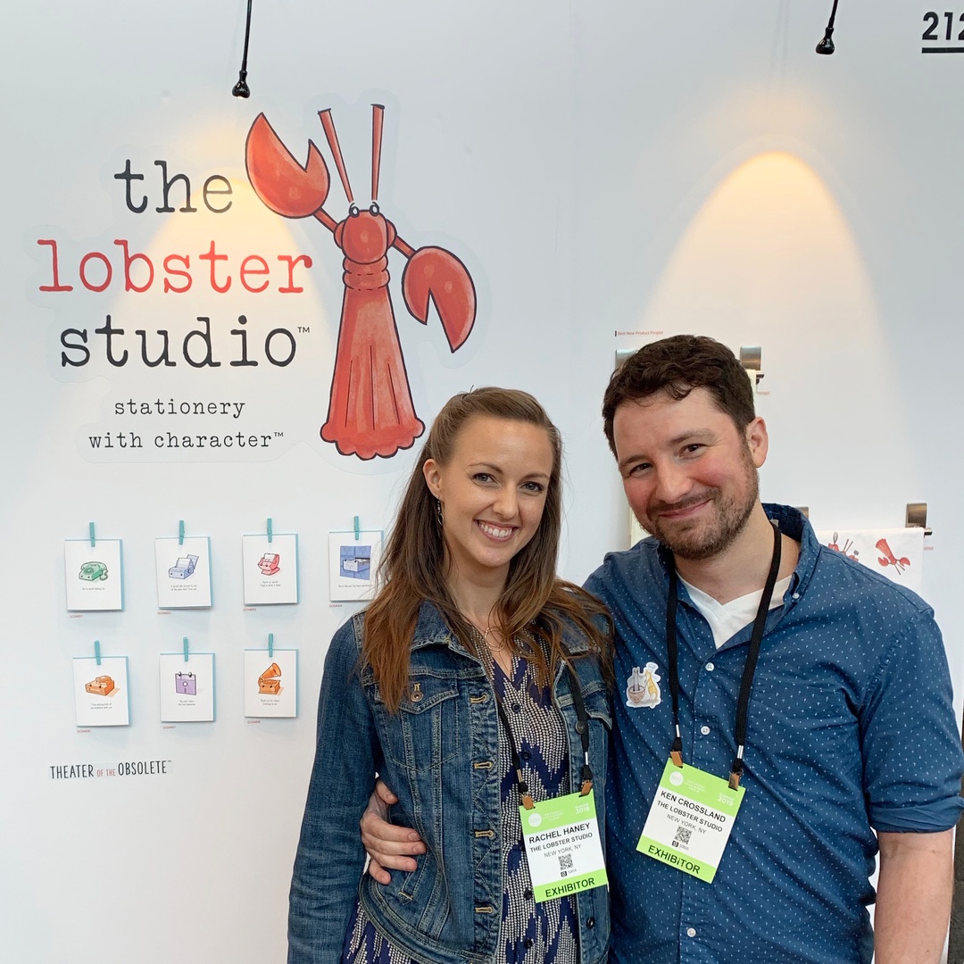 Ken and Rachel of The Lobster Studio episode artwork