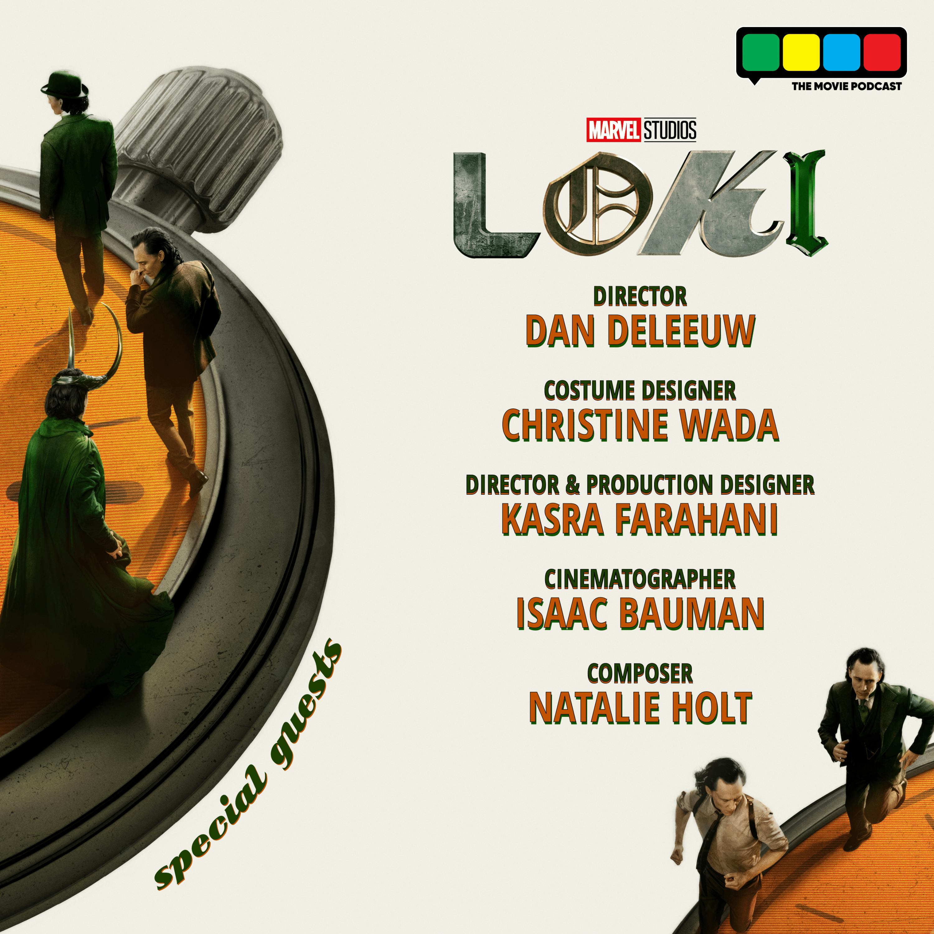 Loki Interview with Natalie Holt (Composer), Dan Deleeuw (Director), Christine Wada (Costume Designer), Kasra Farahani (Production Designer and Director), and Isaac Bauman (Cinematographer)