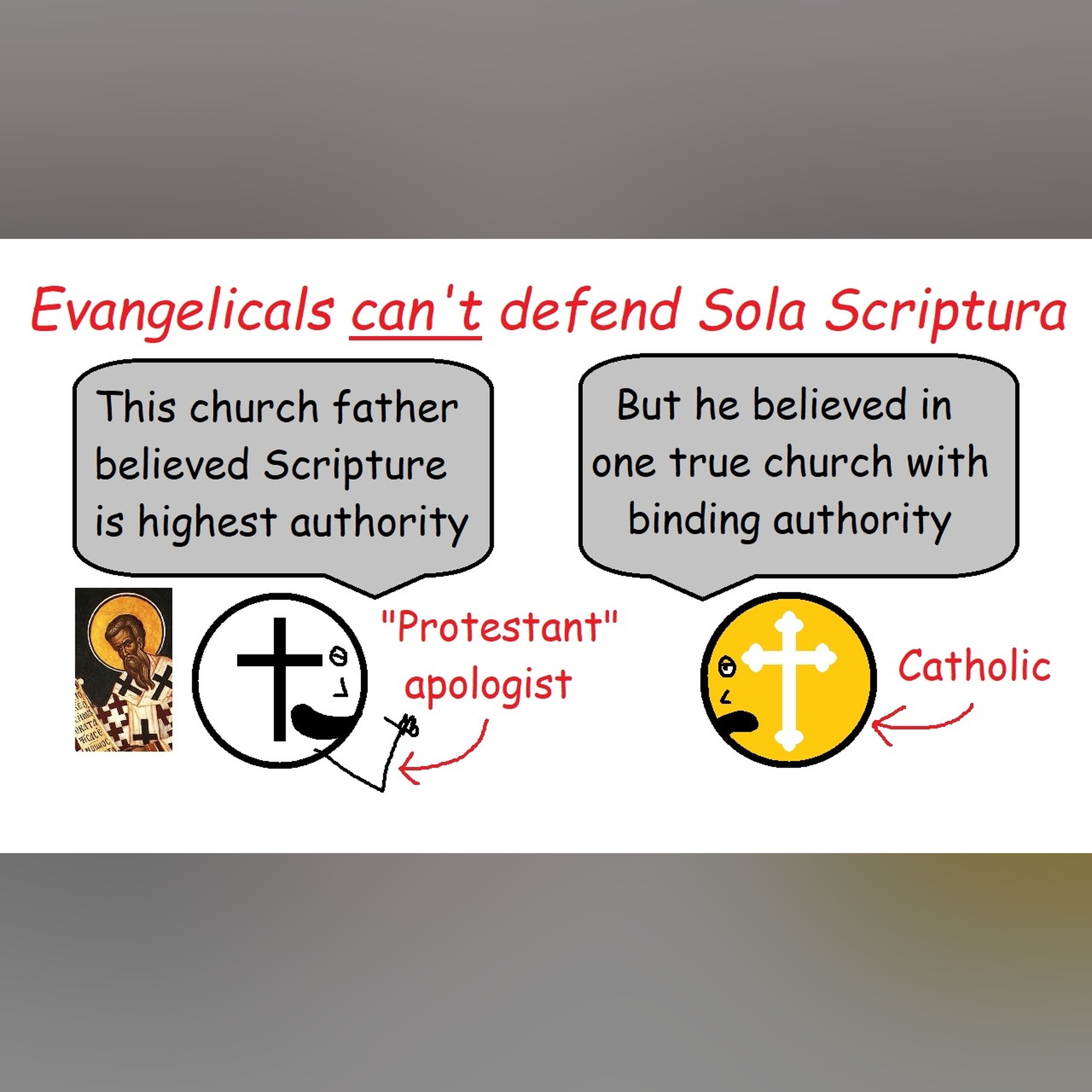 Why most "Protestants" SUCK at defending Sola Scriptura episode artwork