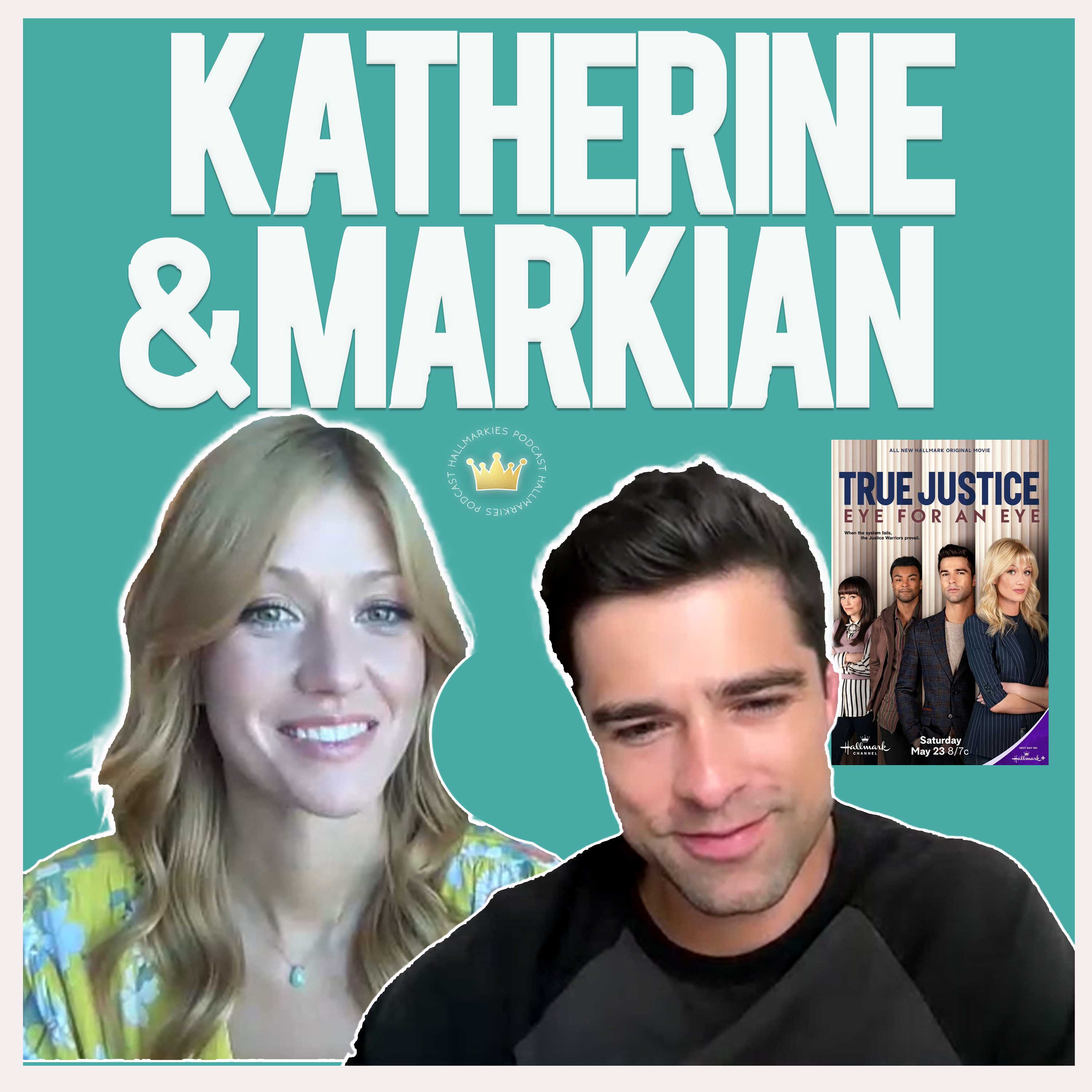 True Justice stars dish on the new Hallmark movie and their chemistry (podcast interview) episode artwork
