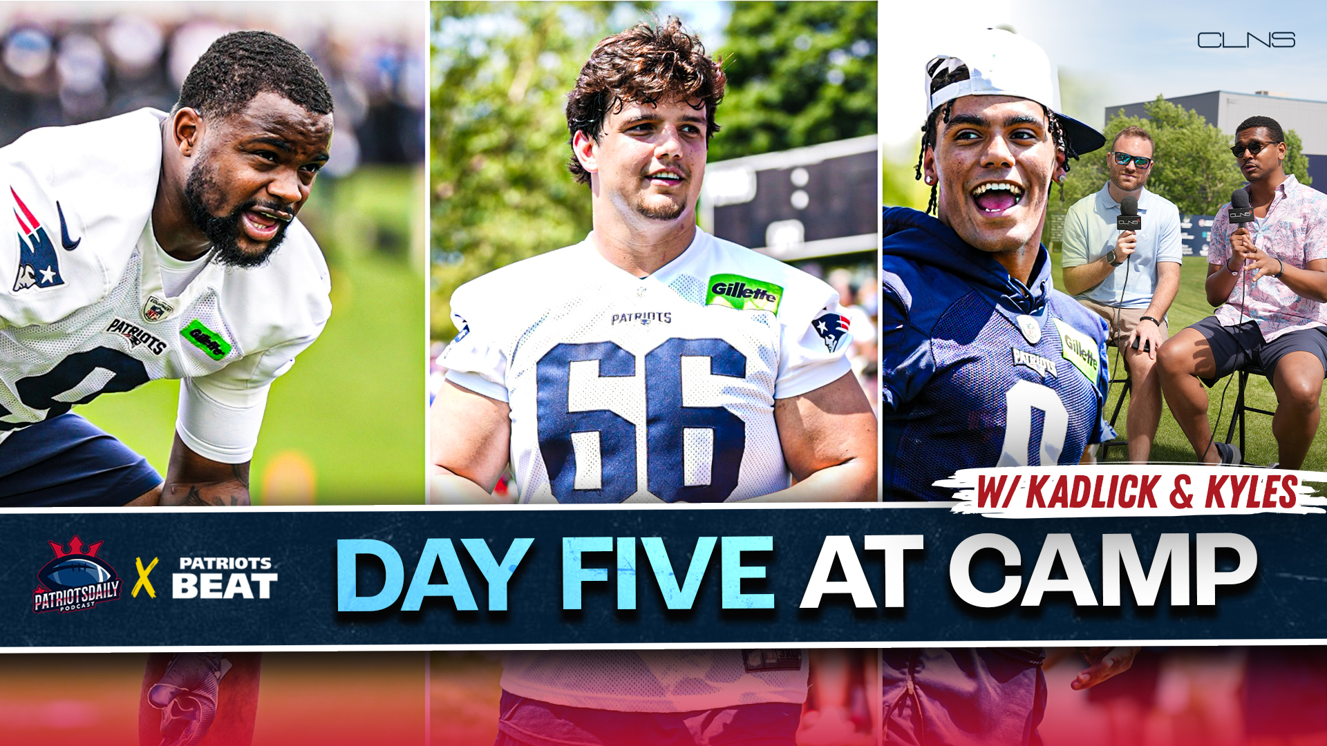 Patriots First Padded Practice: Gonzalez Leaves, Boutte Shines & Rookie OL Jared Wilson Impresses