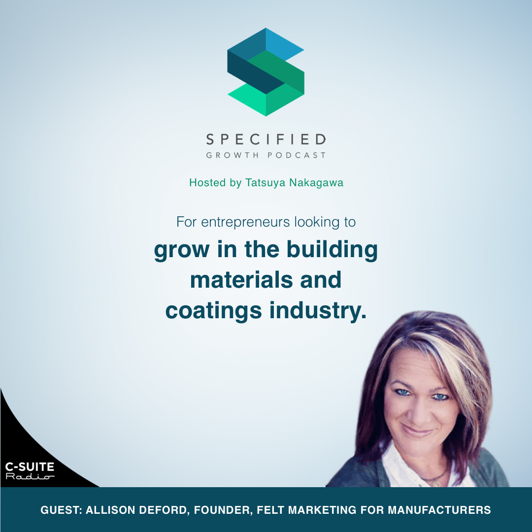 Specified: Building Materials & Construction Growth Podcast