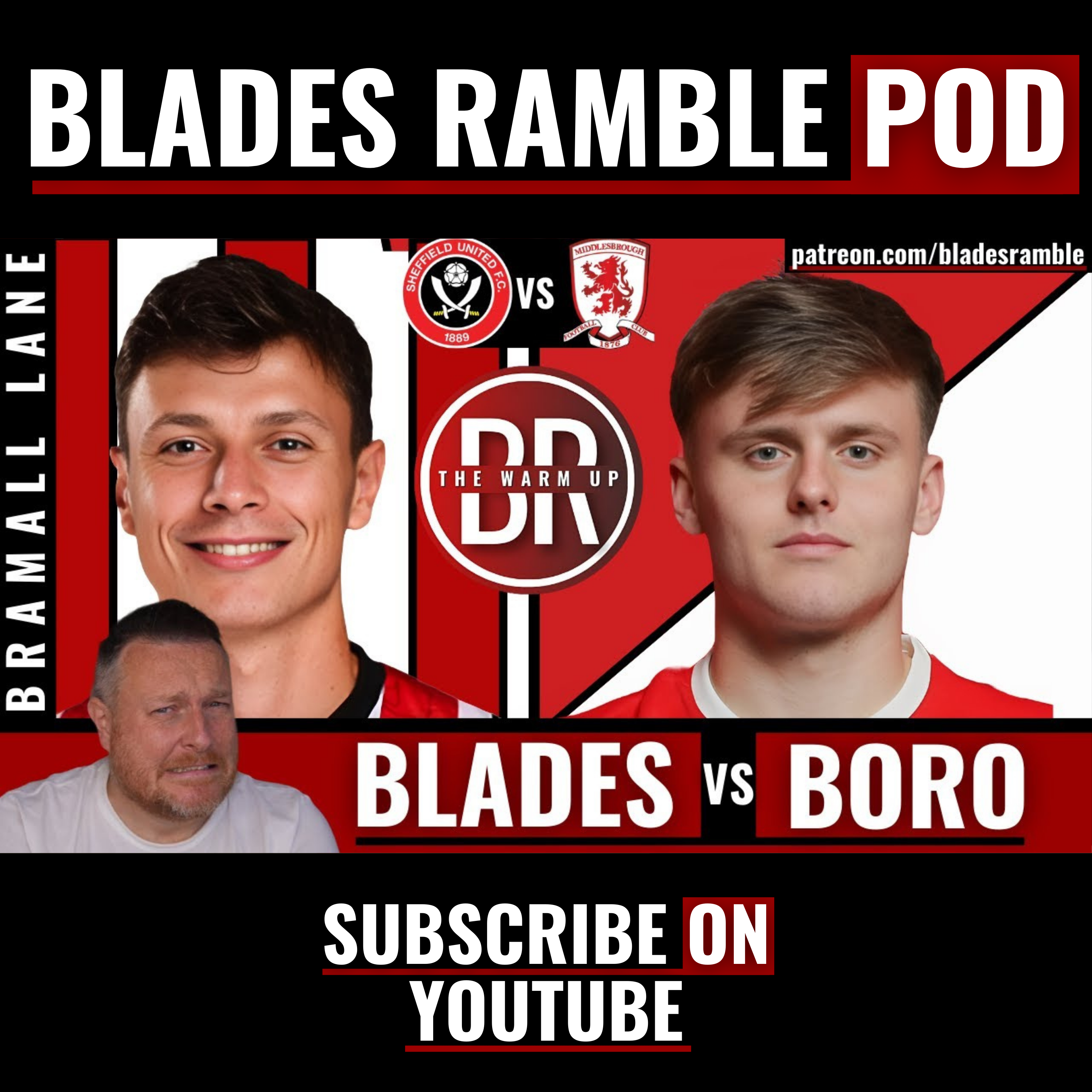 BLADES vs BORO | THE WARM UP!! | SHEFFIELD UNITED vs MIDDLESBROUGH | MATCH PREVIEW
