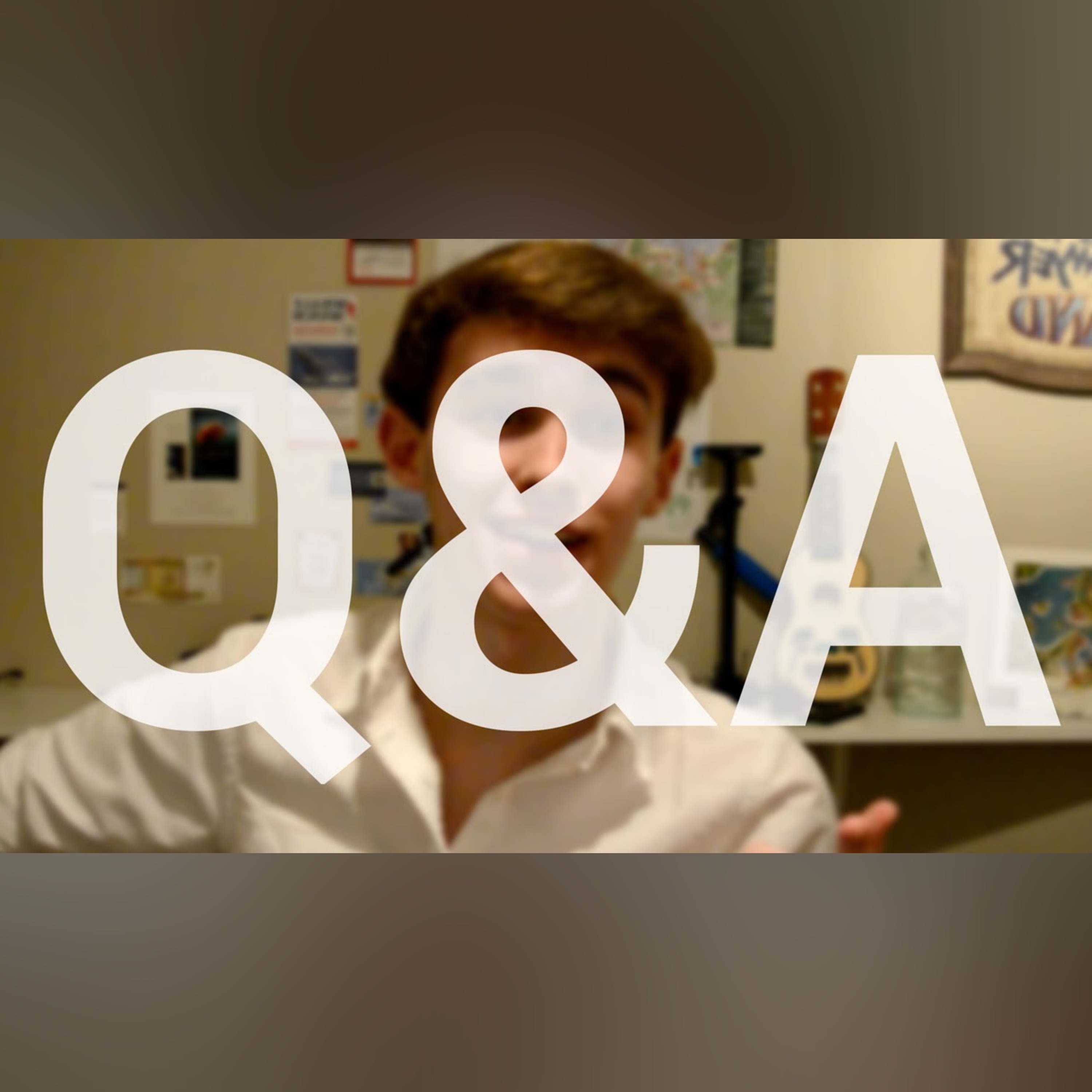 a mini QandA episode artwork