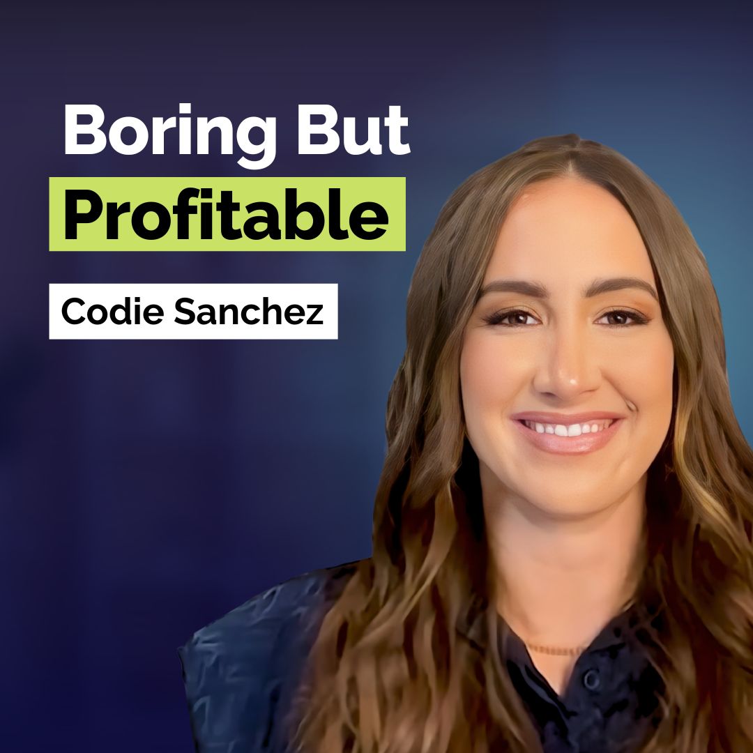 Codie Sanchez: The Business Model Quietly Creating Millionaires | Entrepreneurship | YAPClassic
