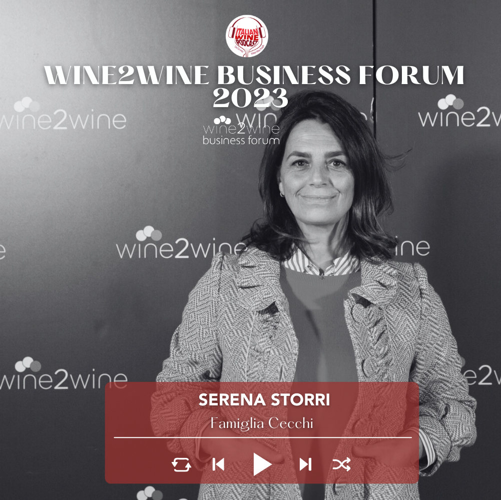 Serena Storri Of Famiglia Cecchi | wine2wine Business Forum 2023