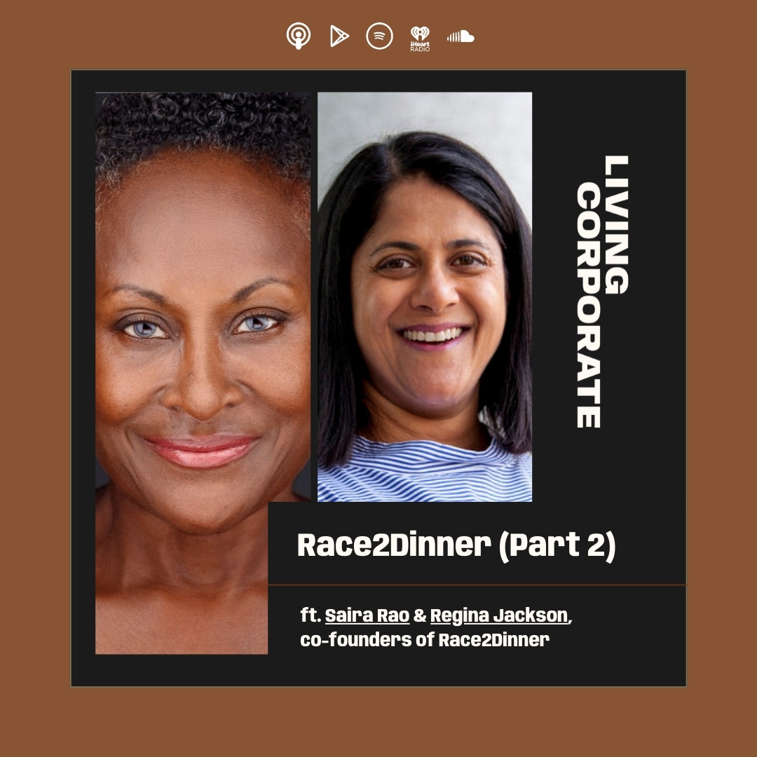 Race2Dinner (w/ co-founders Saira Rao & Regina Jackson) episode artwork