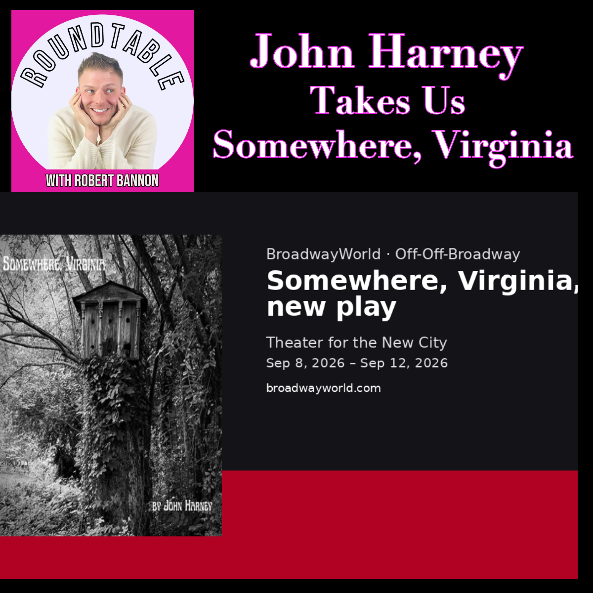 John Harney Takes Us Somewhere, Virginia! episode artwork