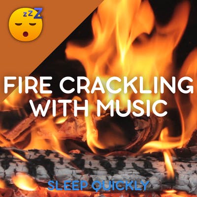 😴🔥🎵 FIRE Crackling Sound with Soothing MUSIC episode artwork