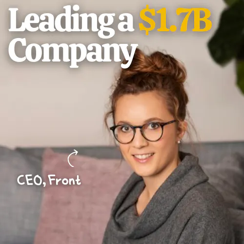 E5: How to Lead a $1.7B, 300+ Person Company with Front CEO Mathilde Collin Episode cover