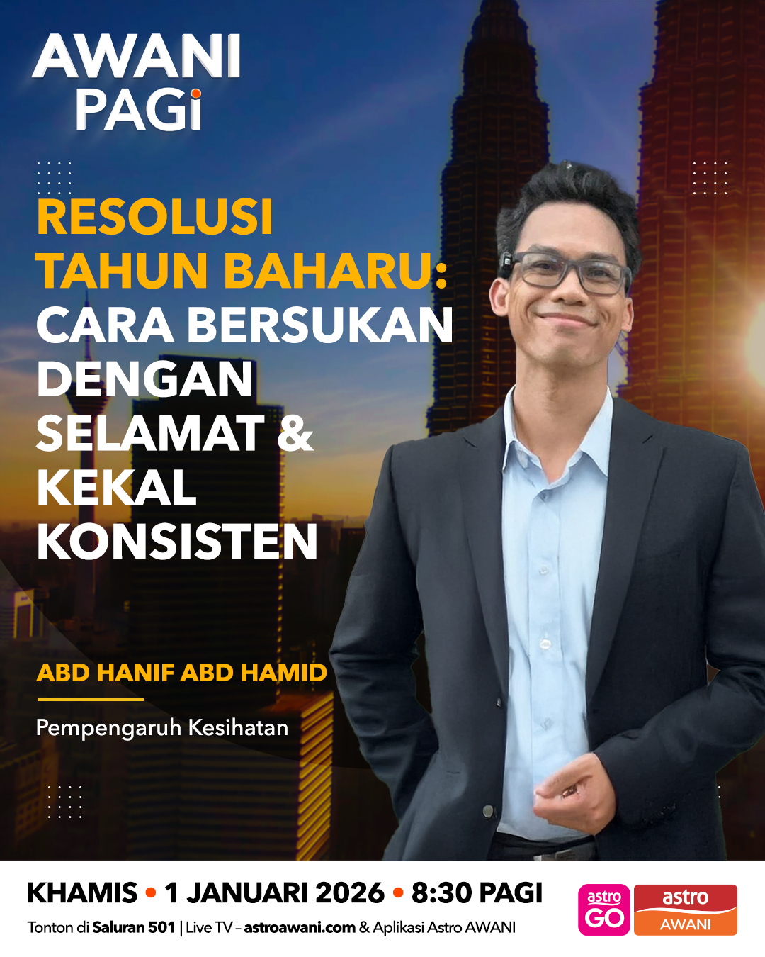 AWANI Pagi: Azam sihat tahun baharu?