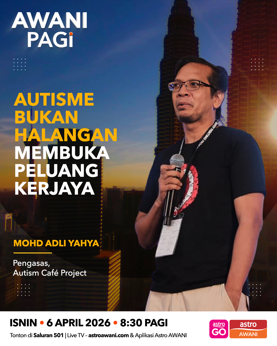 AWANI Pagi: Autisme bukan halangan membuka peluang kerjaya