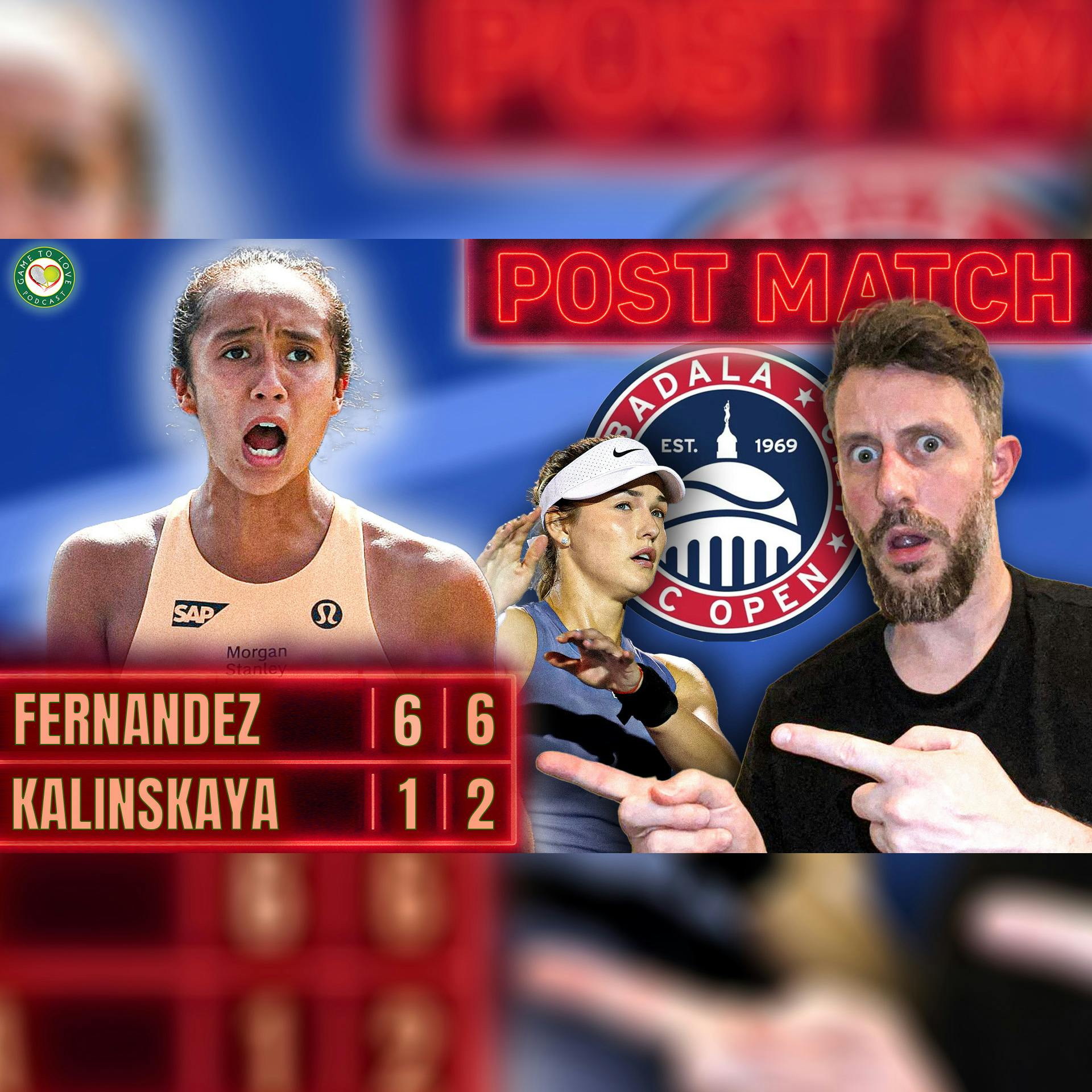 Fernandez DOMINATES Kalinskaya to WIN Washington Open 2025 🏆 | Post Match Reaction