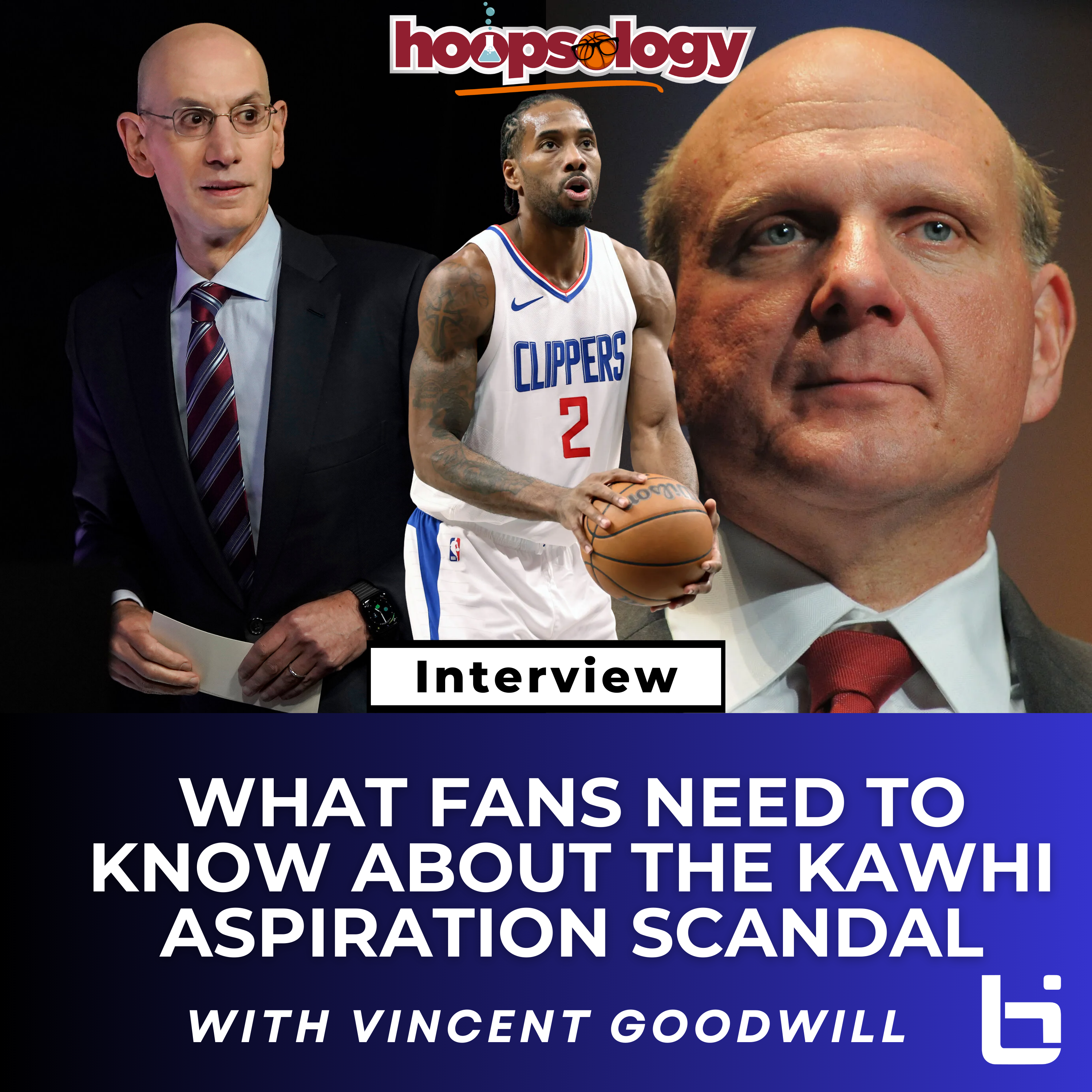 Kawhi Leonard-Clippers Scandal: What the NBA Investigation Means for Hoops Fans? With  Vincent Goodwill episode artwork