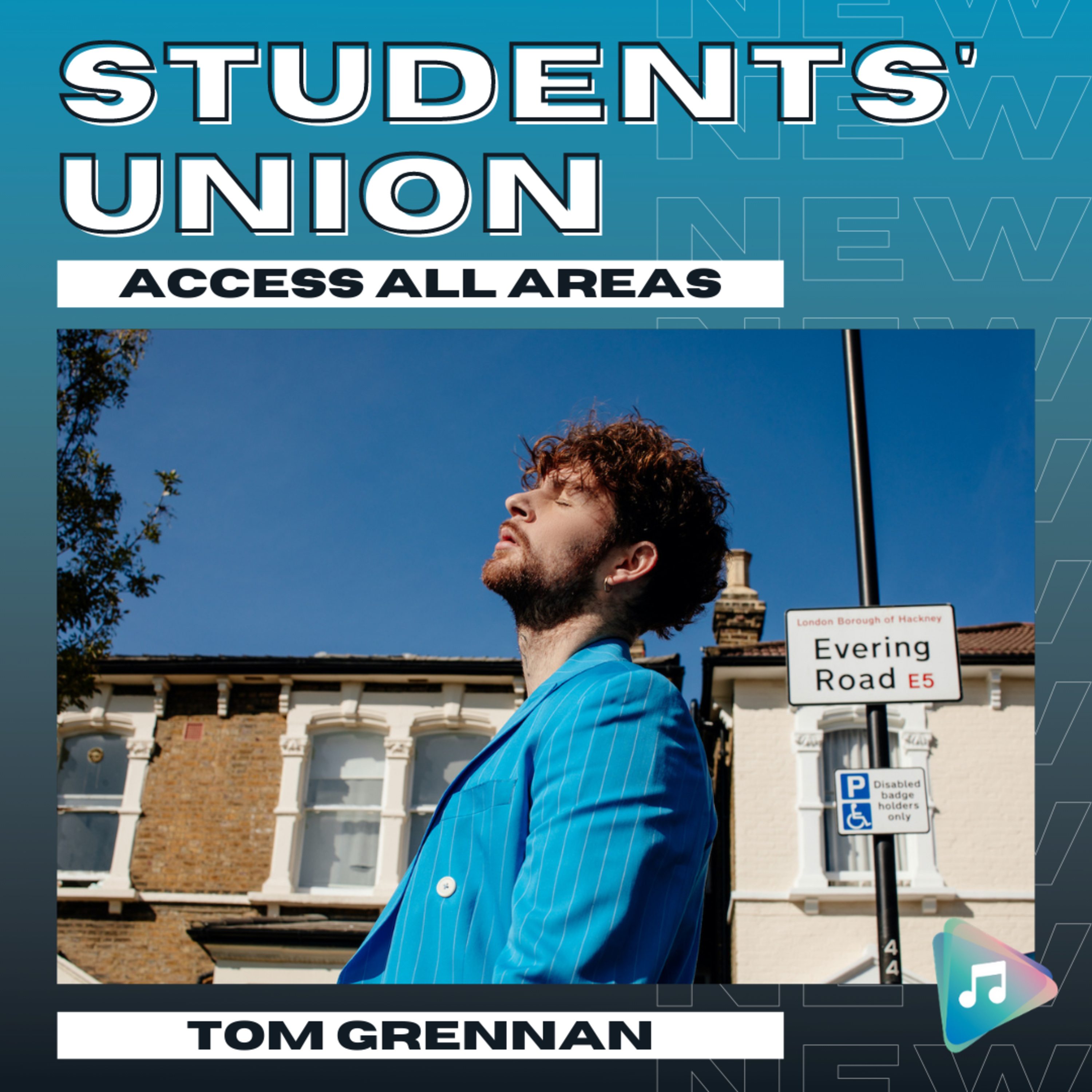 Tom Grennan - Students' Union: Access All Areas episode artwork