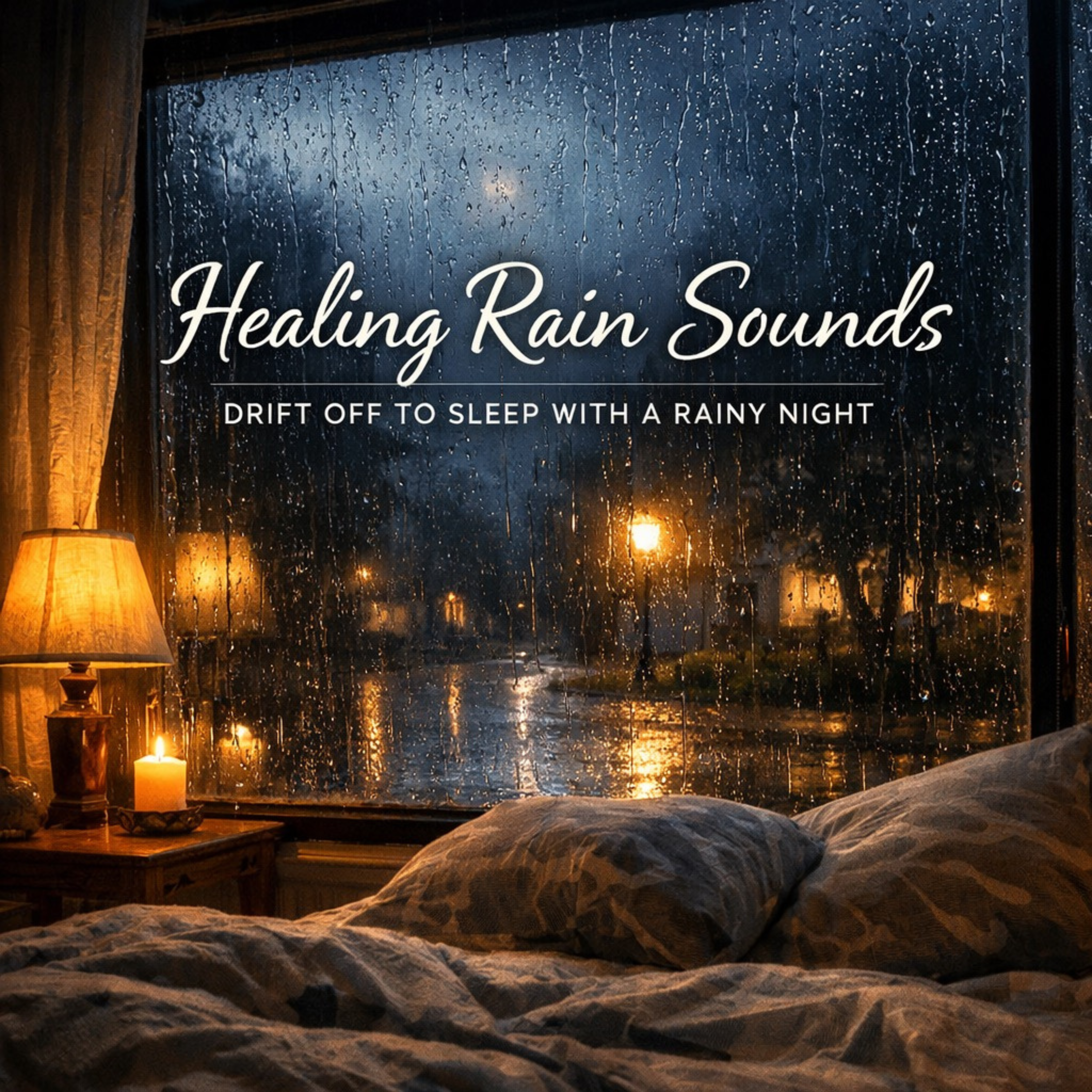 Healing Rain Sounds 🌧️ Drift Off to Sleep with a Rainy Night