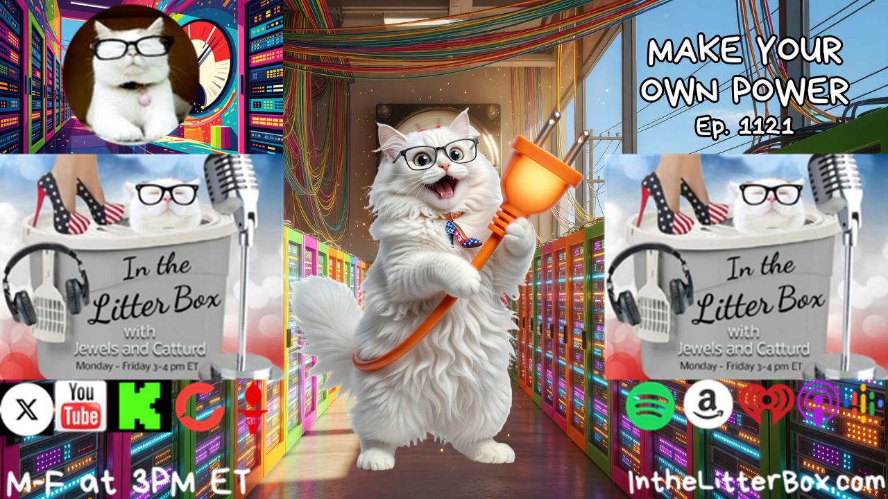 MAKE YOUR OWN POWER | In the Litter Box w/ Jewels & Catturd – Ep. 1121 – 10/22/2026 episode artwork