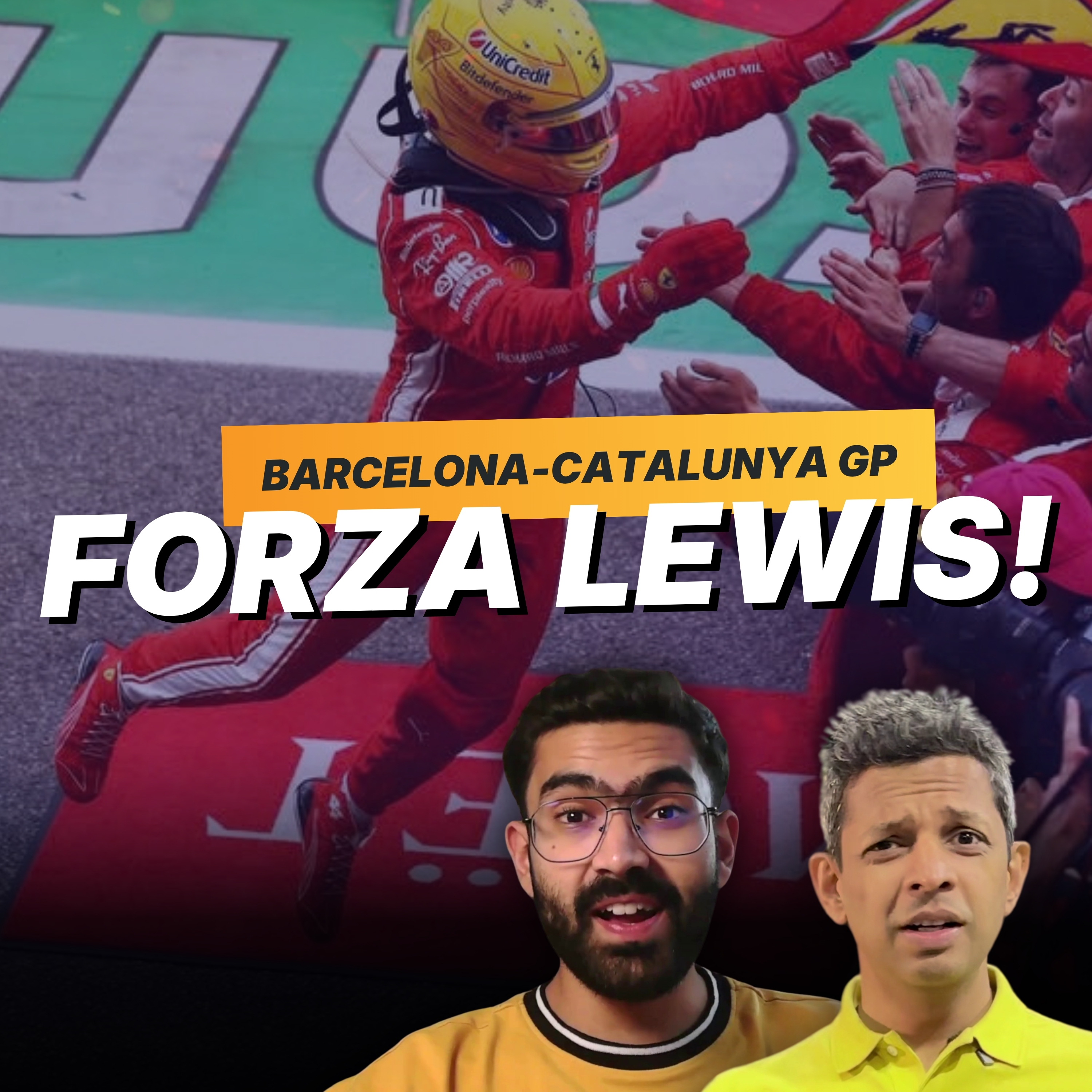 HAMMERTIME wins Lewis Hamilton his FIRST GRAND PRIX for Ferrari | 2026 Barcelona GP | F1 Catalunya