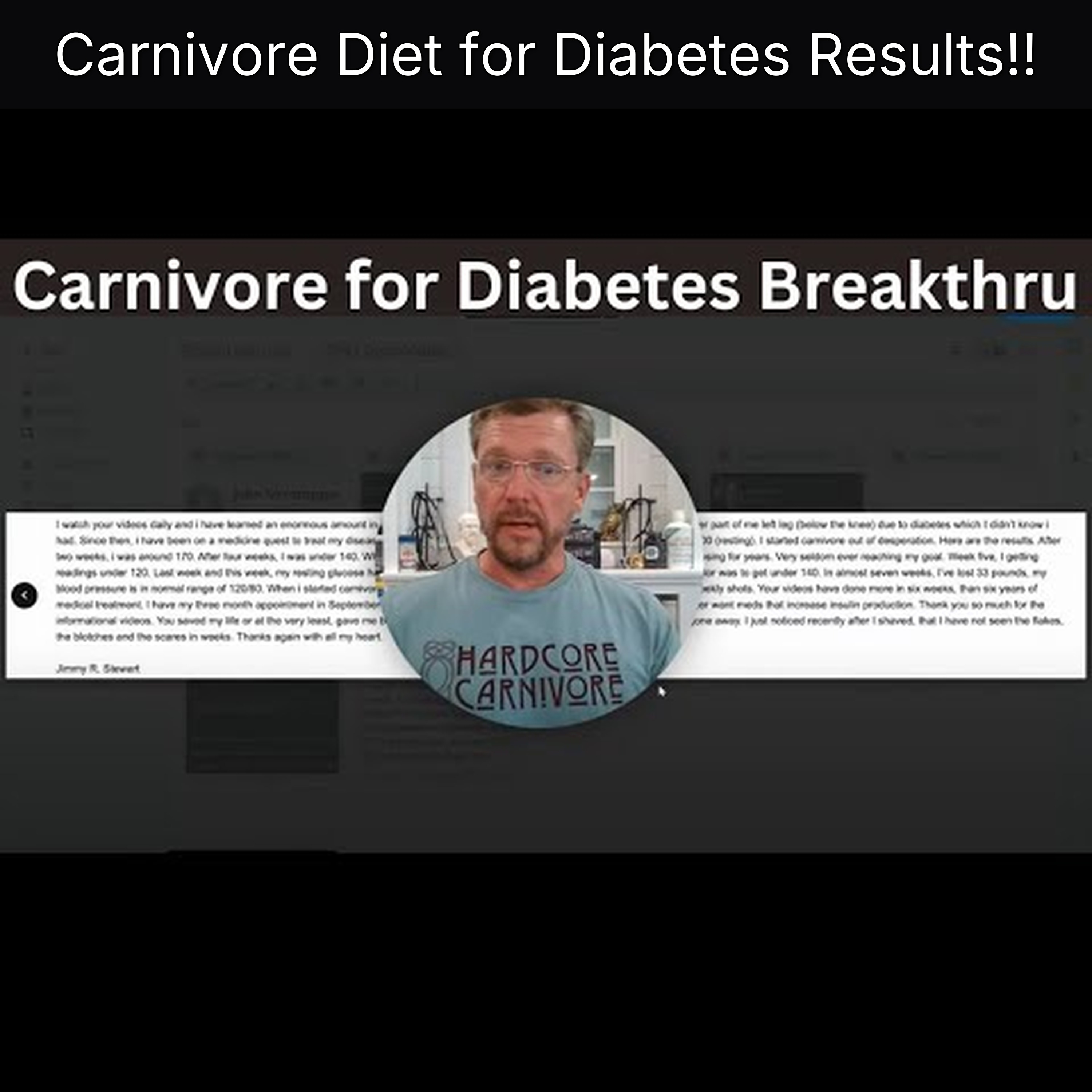 Carnivore Diet for Diabetes Results!!