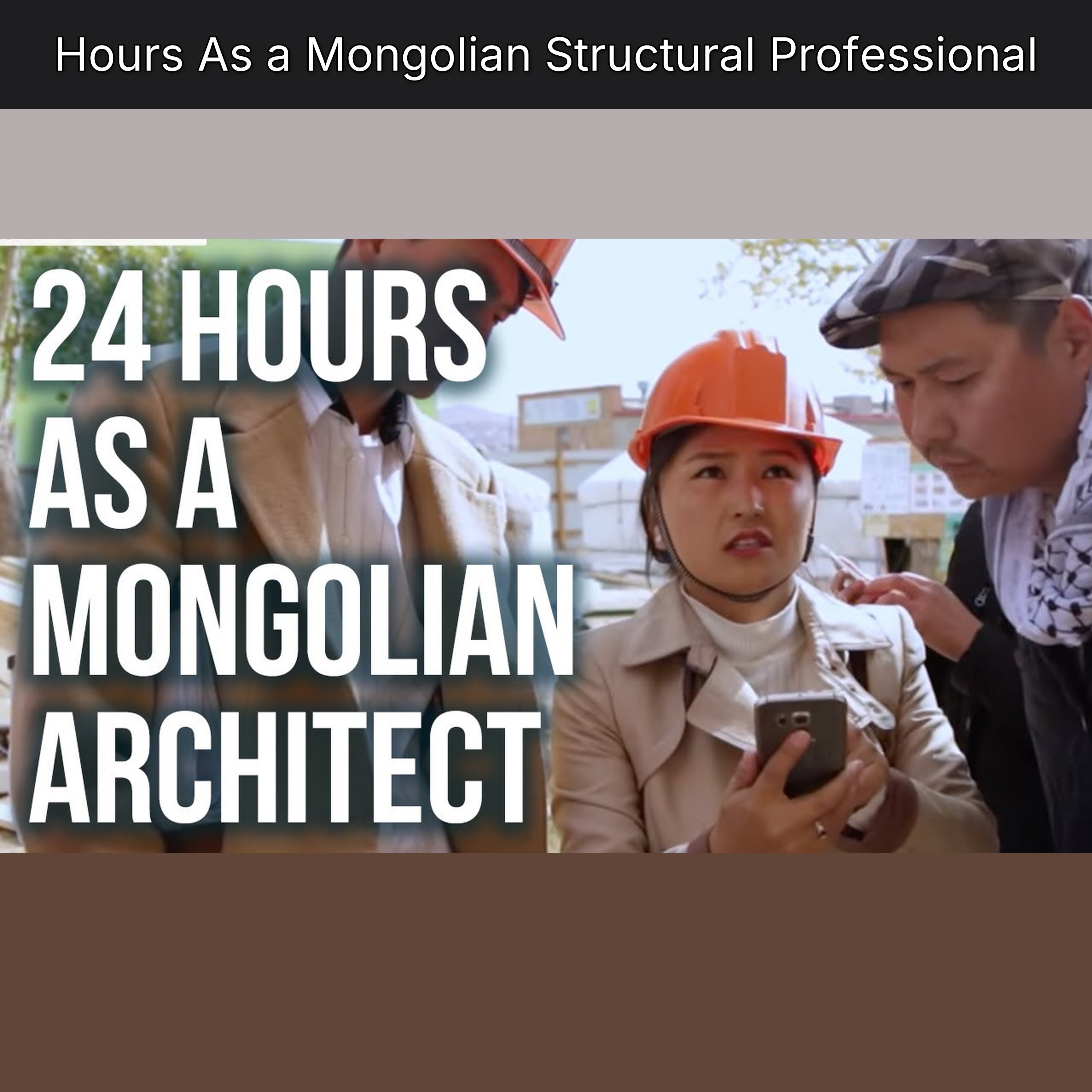 Hours As a Mongolian Structural Professional