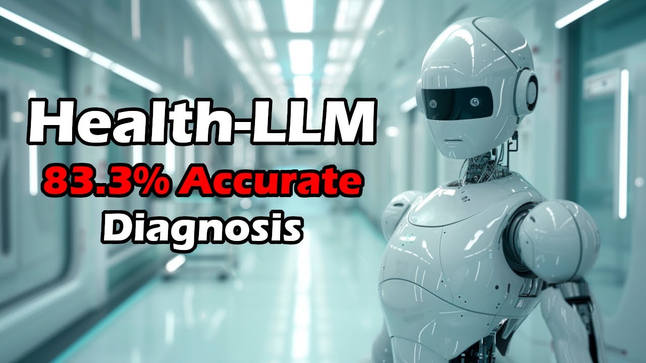 Health-LLM - 83.3% diagnostic accuracy with RAG, XGBoost, and more: New Cognitive Architectures! | Artificial Intelligence Masterclass