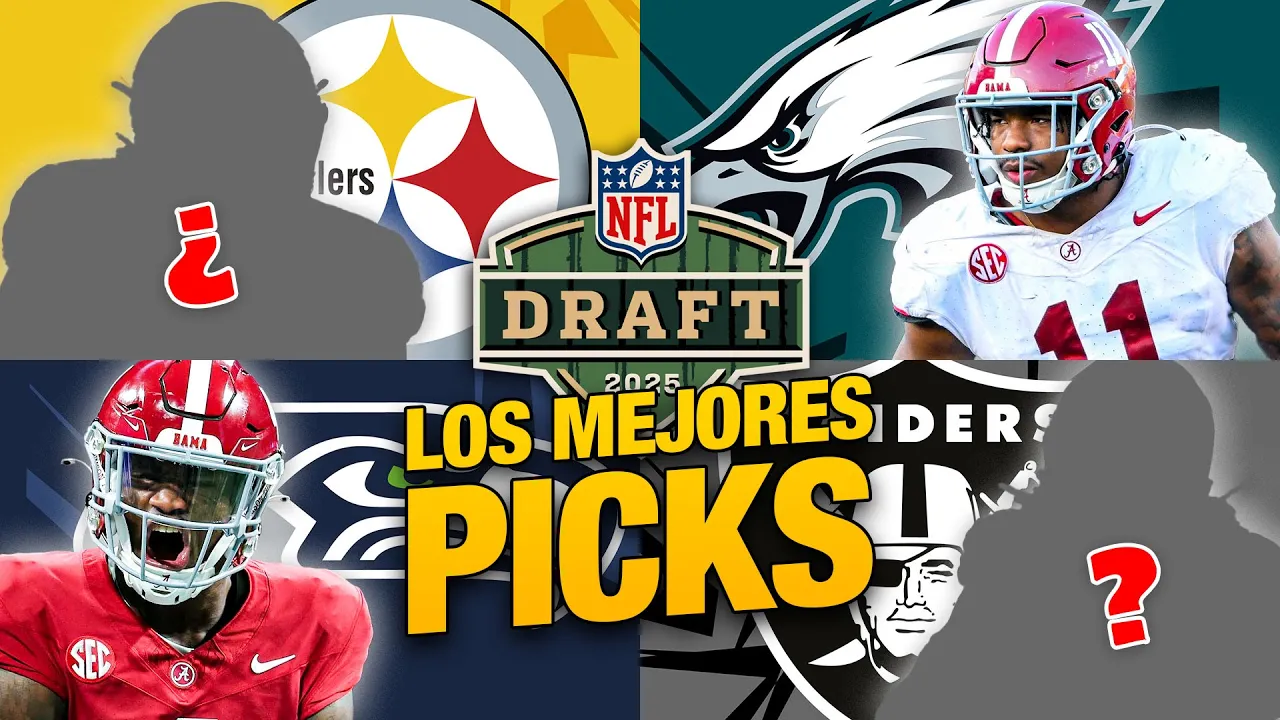 Los MEJORES Picks del Draft NFL 2025 Por Equipo 🏈 episode artwork
