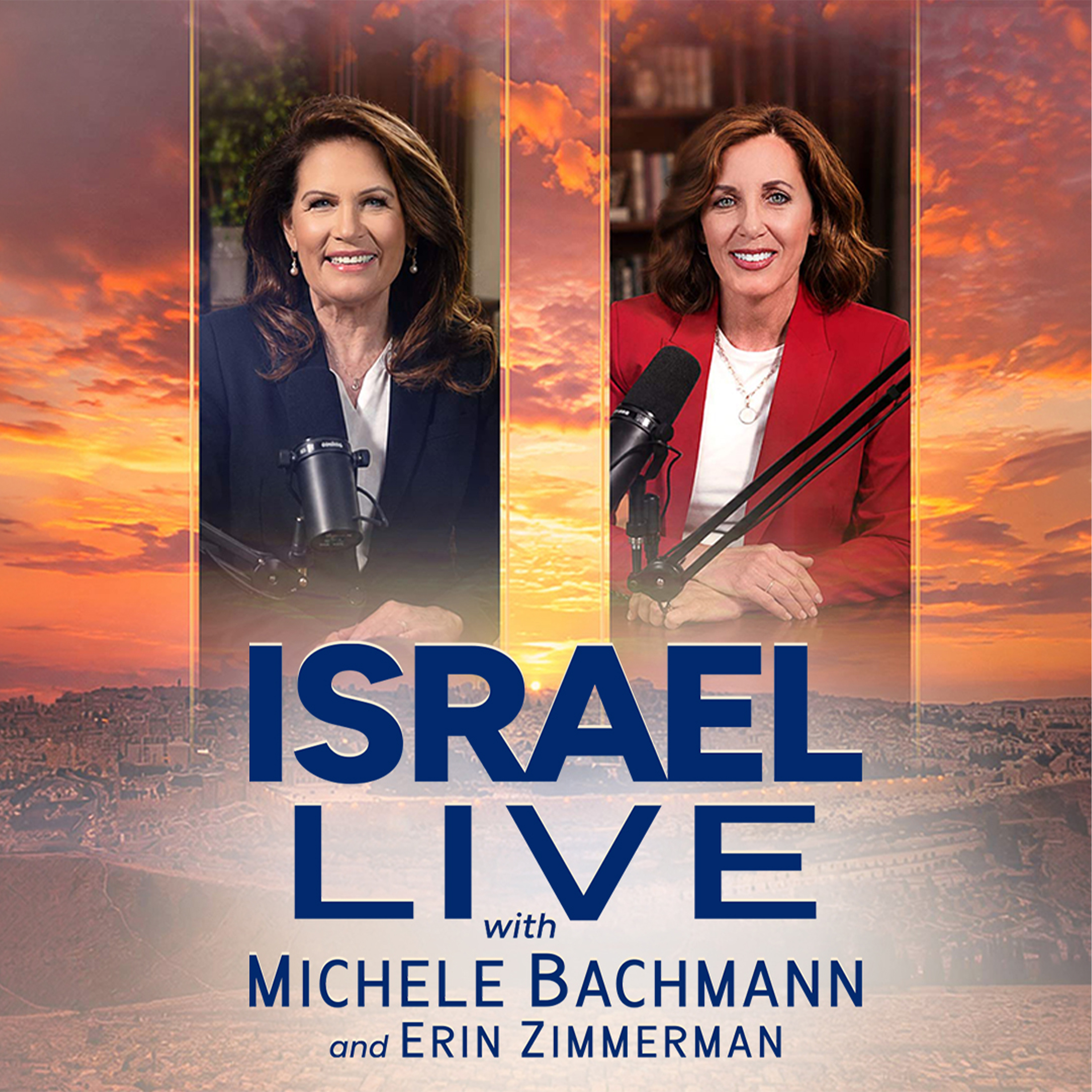 ISRAEL LIVE with Michele Bachmann and Erin Zimmerman podcast artwork