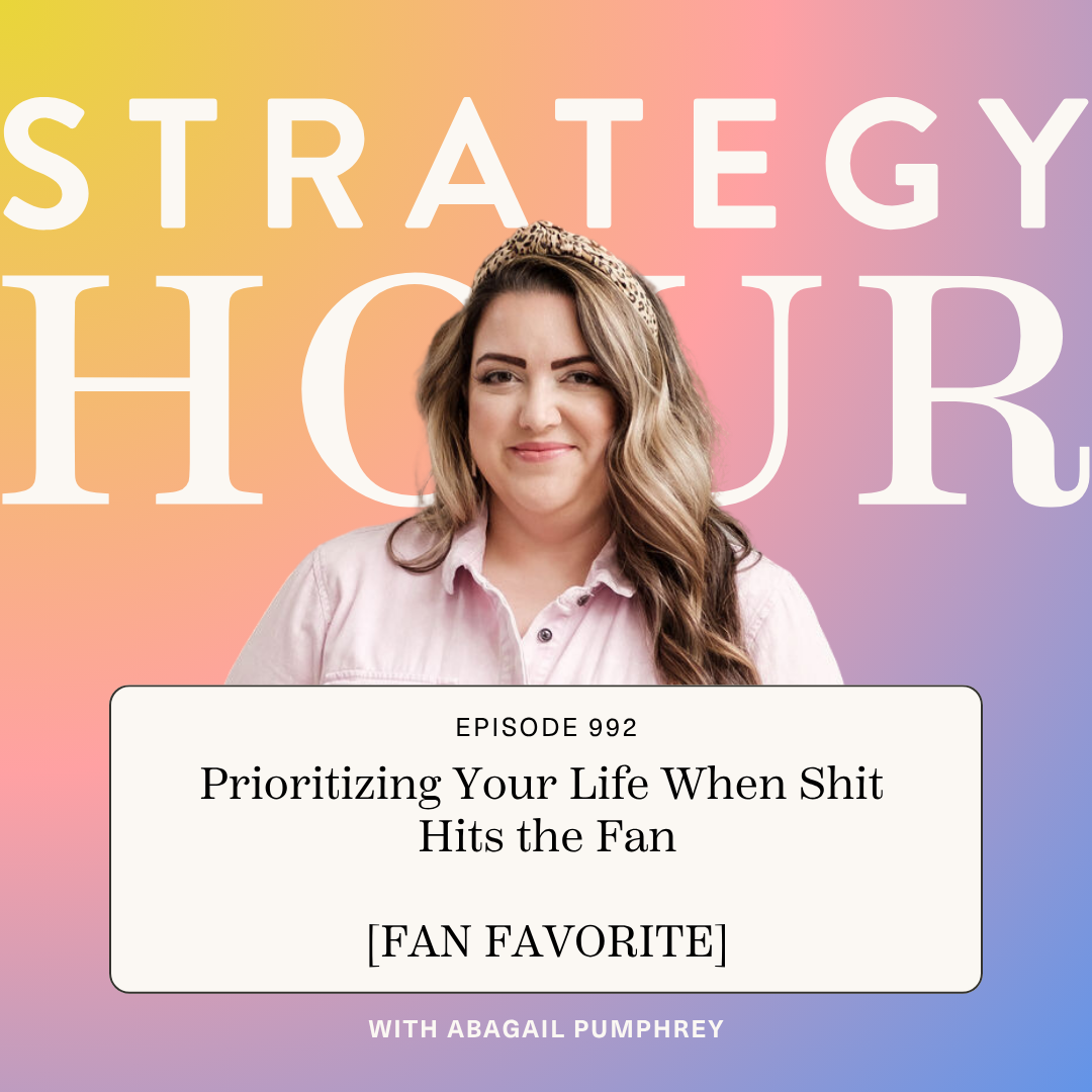 992: Prioritizing Your Life When Shit Hits the Fan [FAN FAVORITE]
