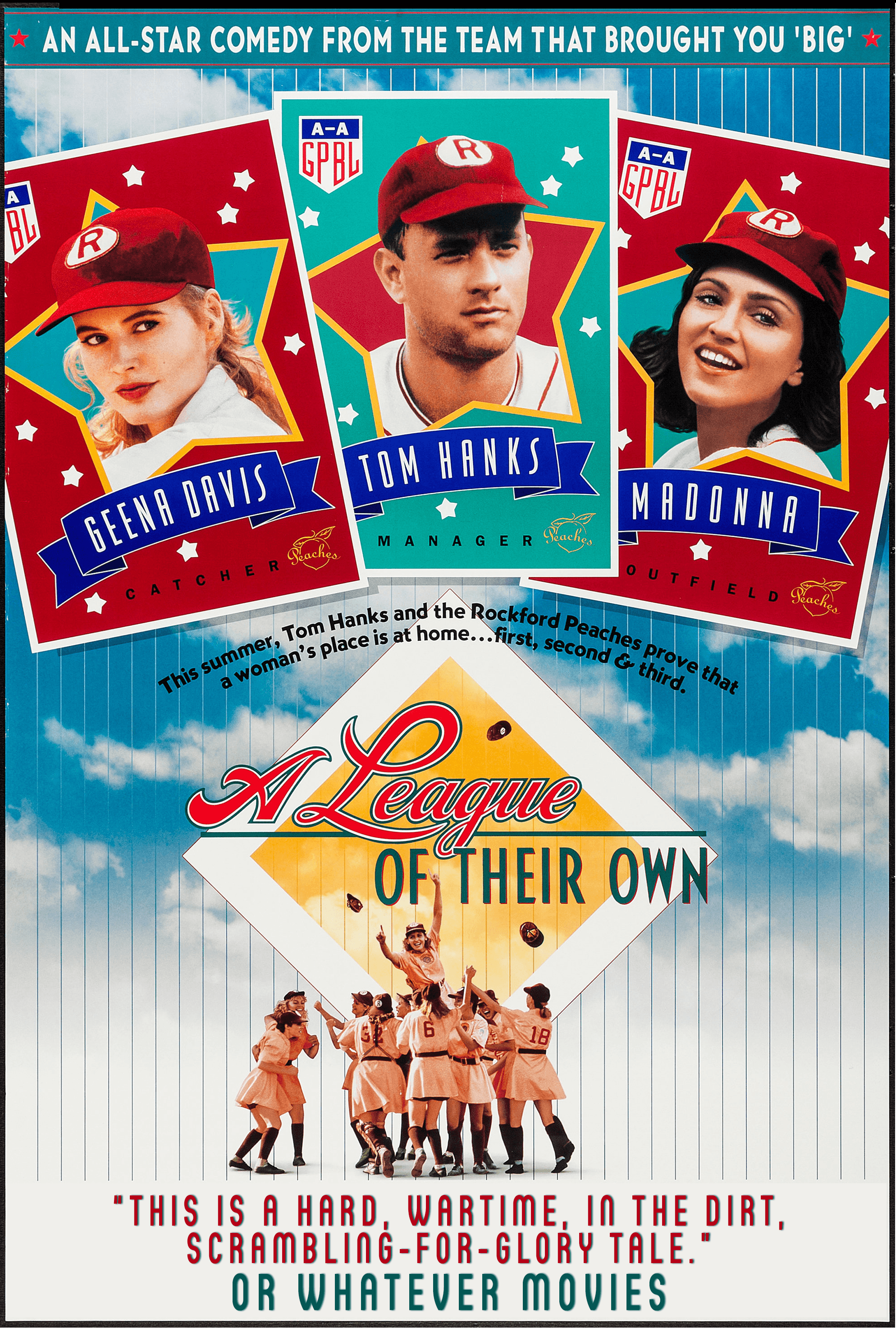 A LEAGUE OF THEIR OWN | Or Whatever Movies | Bonus 74 episode artwork