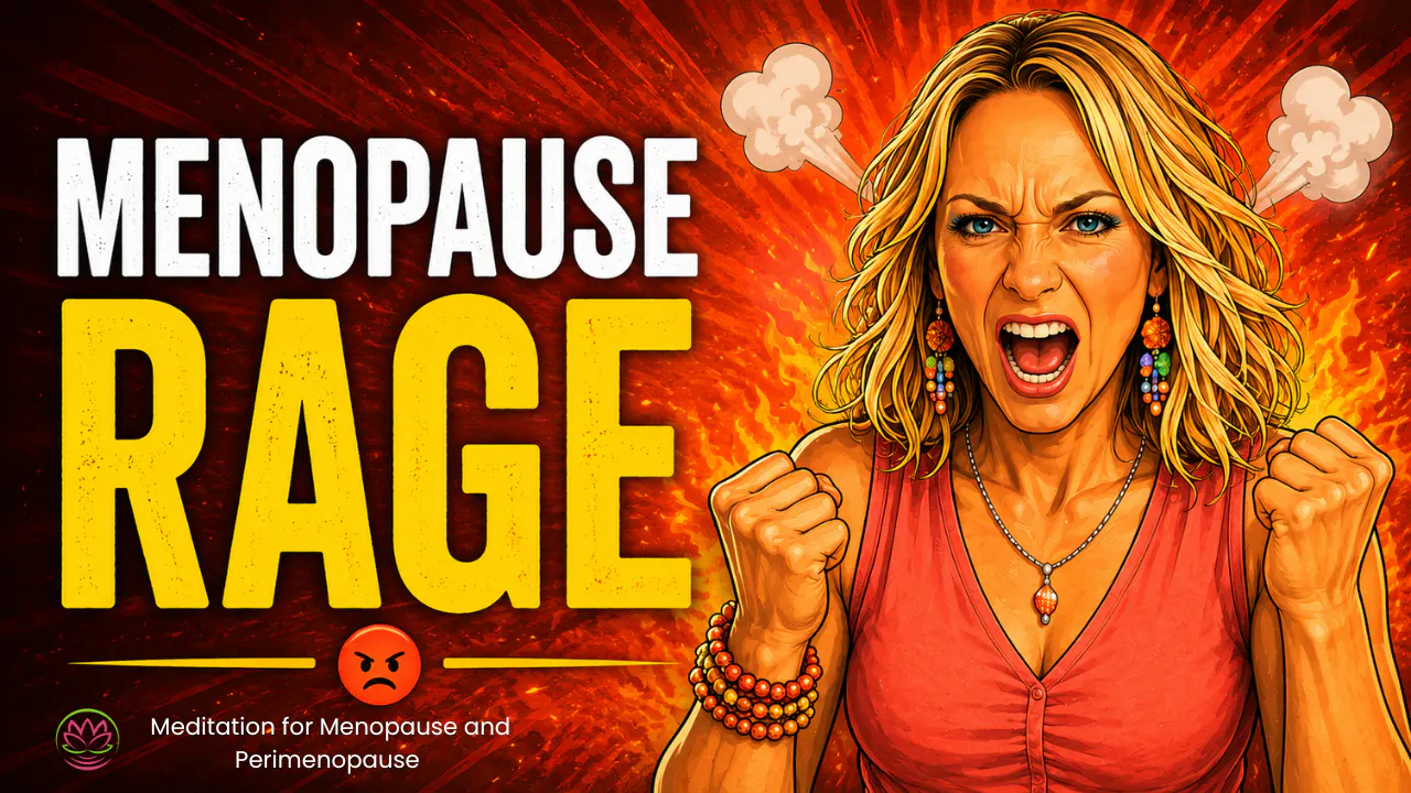 Menopause Rage & Frustration 😤 A Meditation to Release and Regain Calm episode artwork