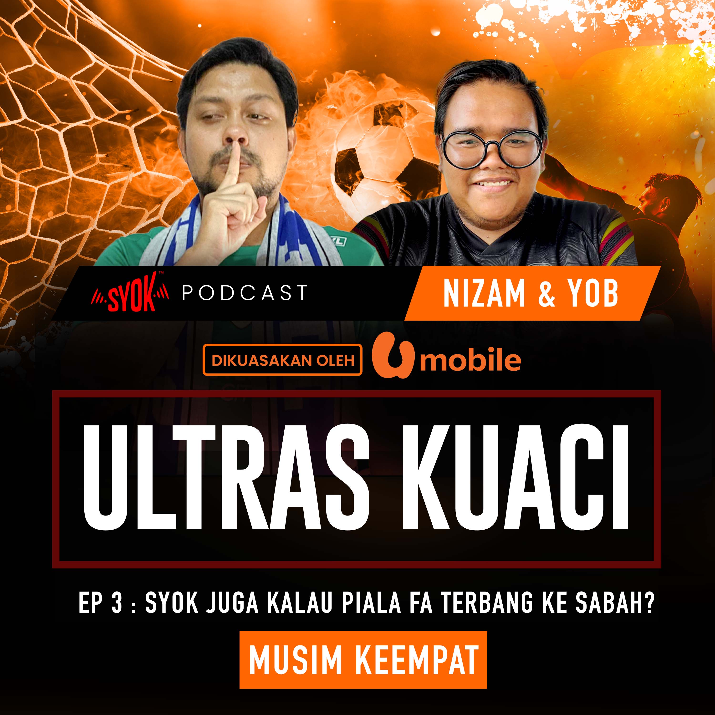 Syok Juga Kalau Piala FA Terbang Ke Sabah? | Ultras Kuaci S4EP3