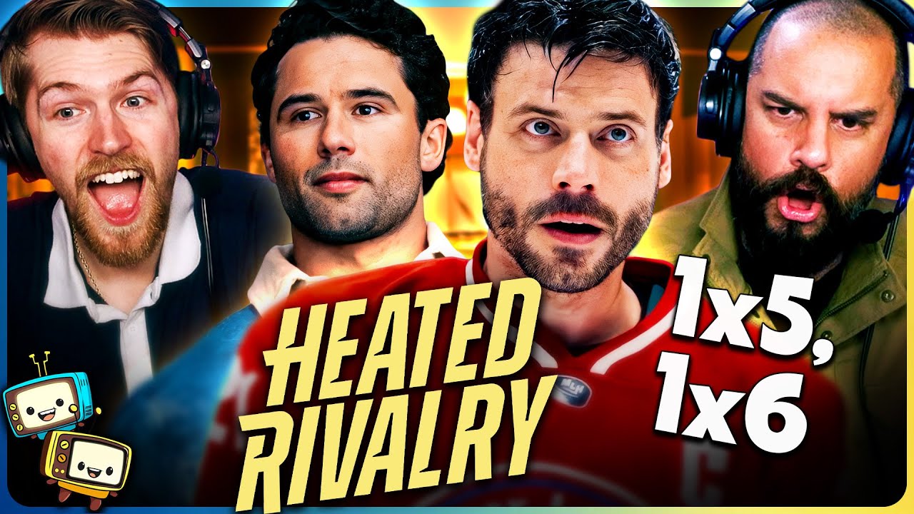 HEATED RIVALRY 1x5 & 1x6 Reaction! | First Time Watch! | Connor Storrie | Hudson Williams episode artwork