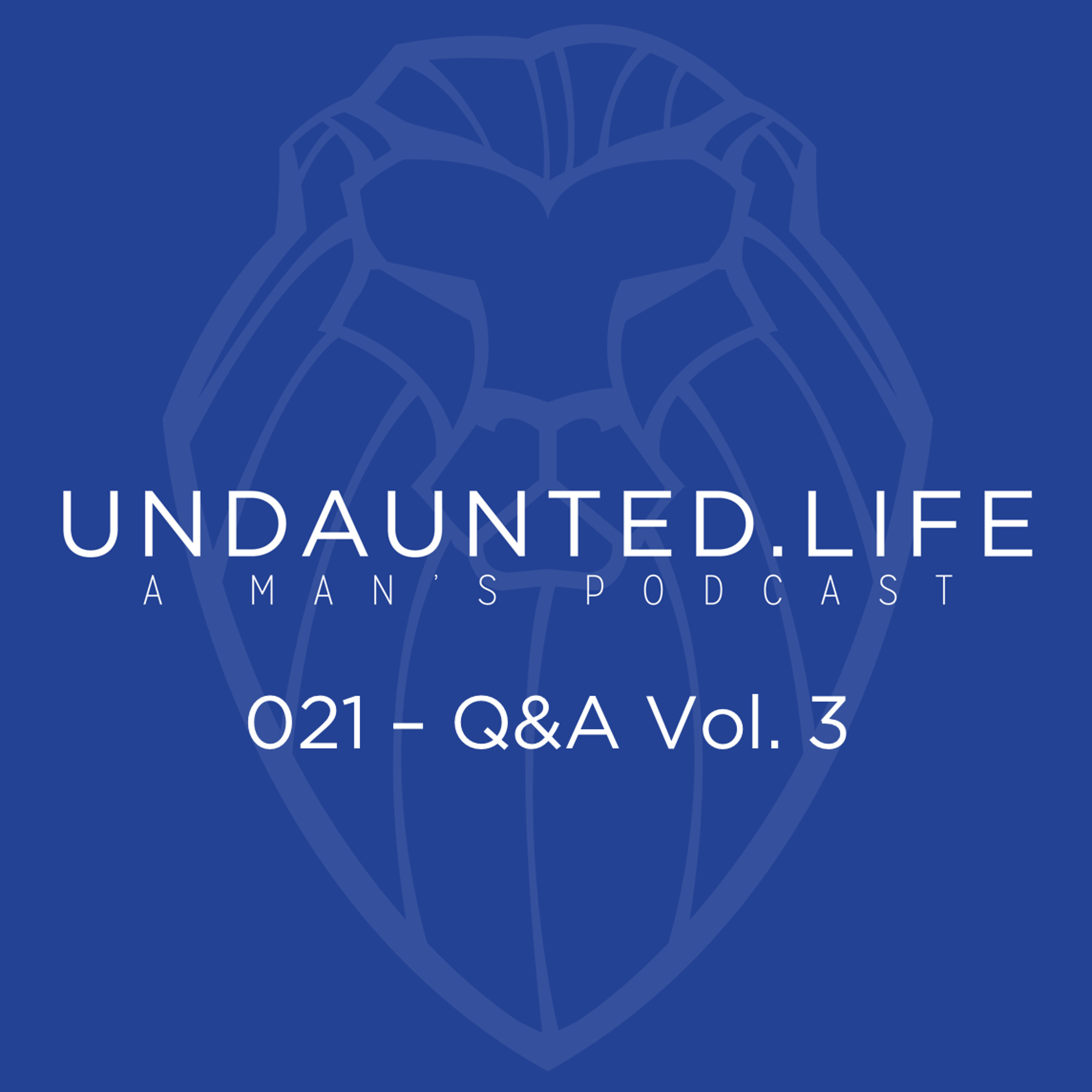 021 - Q&A Vol. 3