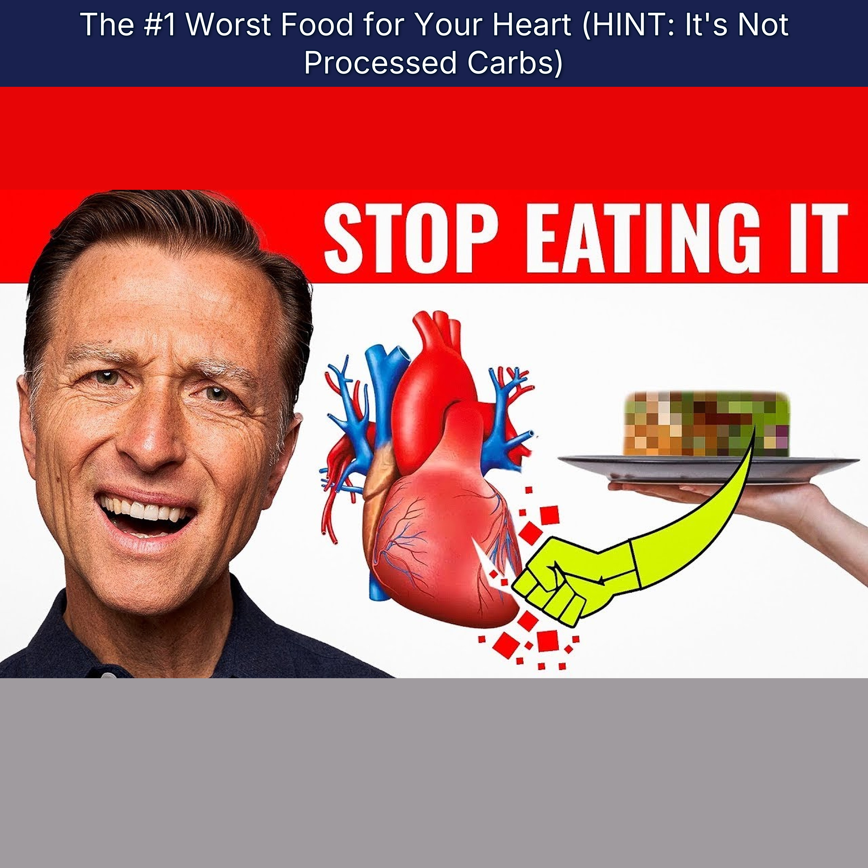 The #1 Worst Food for Your Heart (HINT: It's Not Processed Carbs)