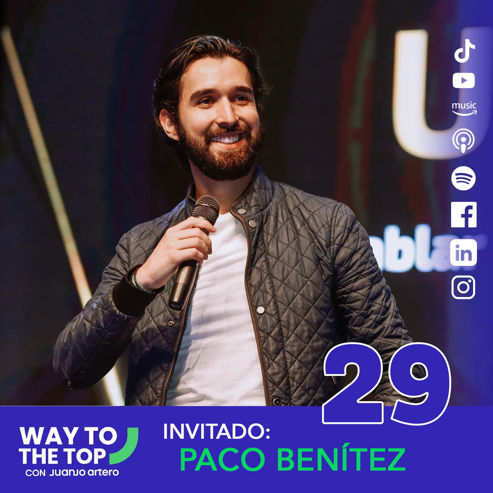 Desafía tus límites y conquista el miedo a hablar en público con Paco Benítez | Way to the top episode artwork