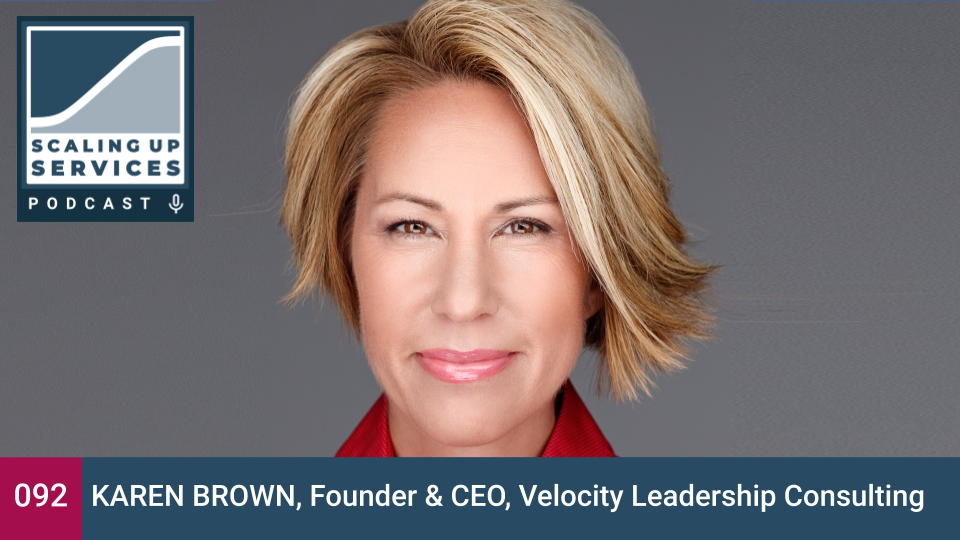 Karen Brown, Founder & CEO, Velocity Leadership Consulting