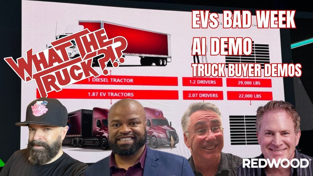EVs bad week; Biden’s resurfaced quote; Target’s woes; semi truck buyer demos