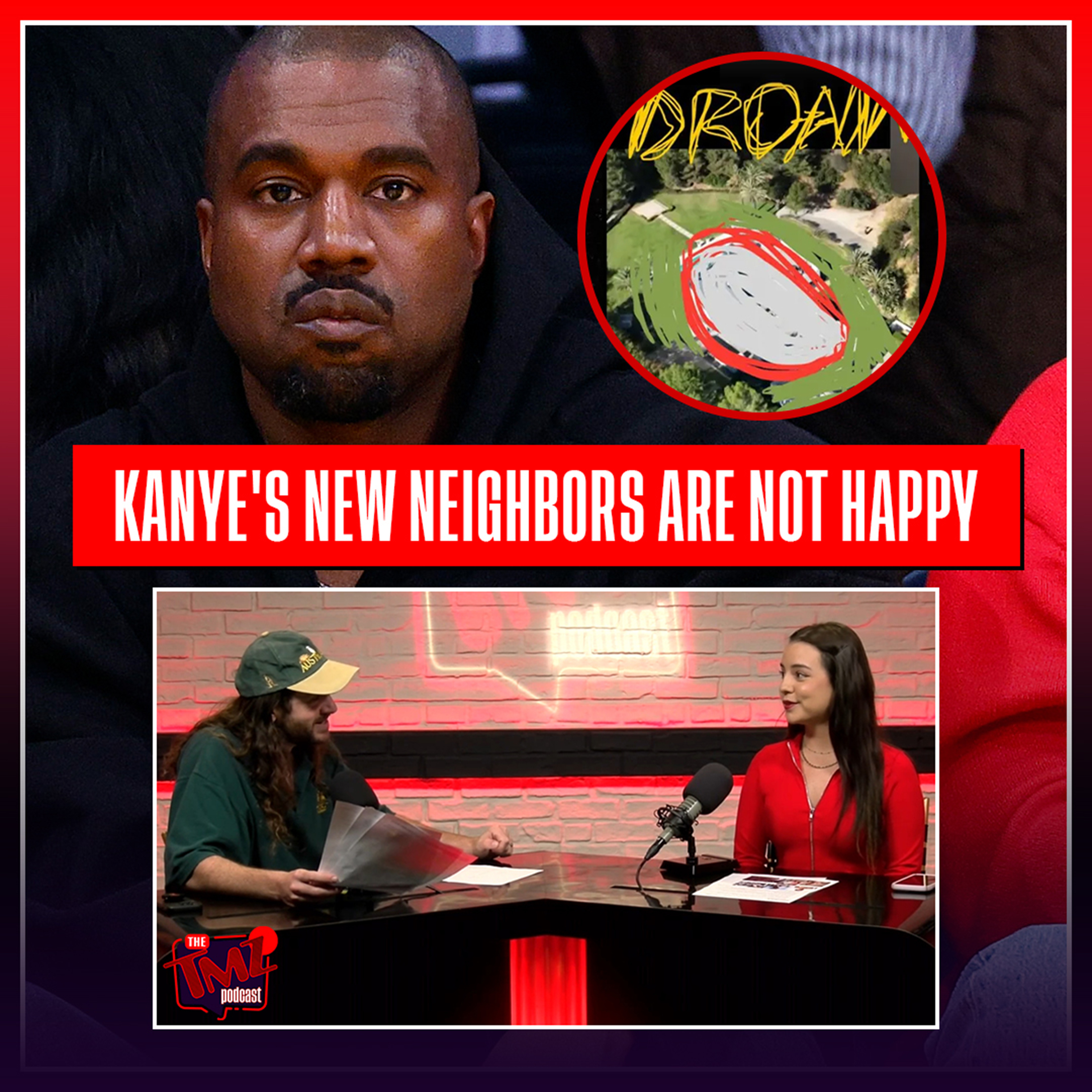 Kanye's New Neighbors Are Not Happy: He's "Delusional" They Say!